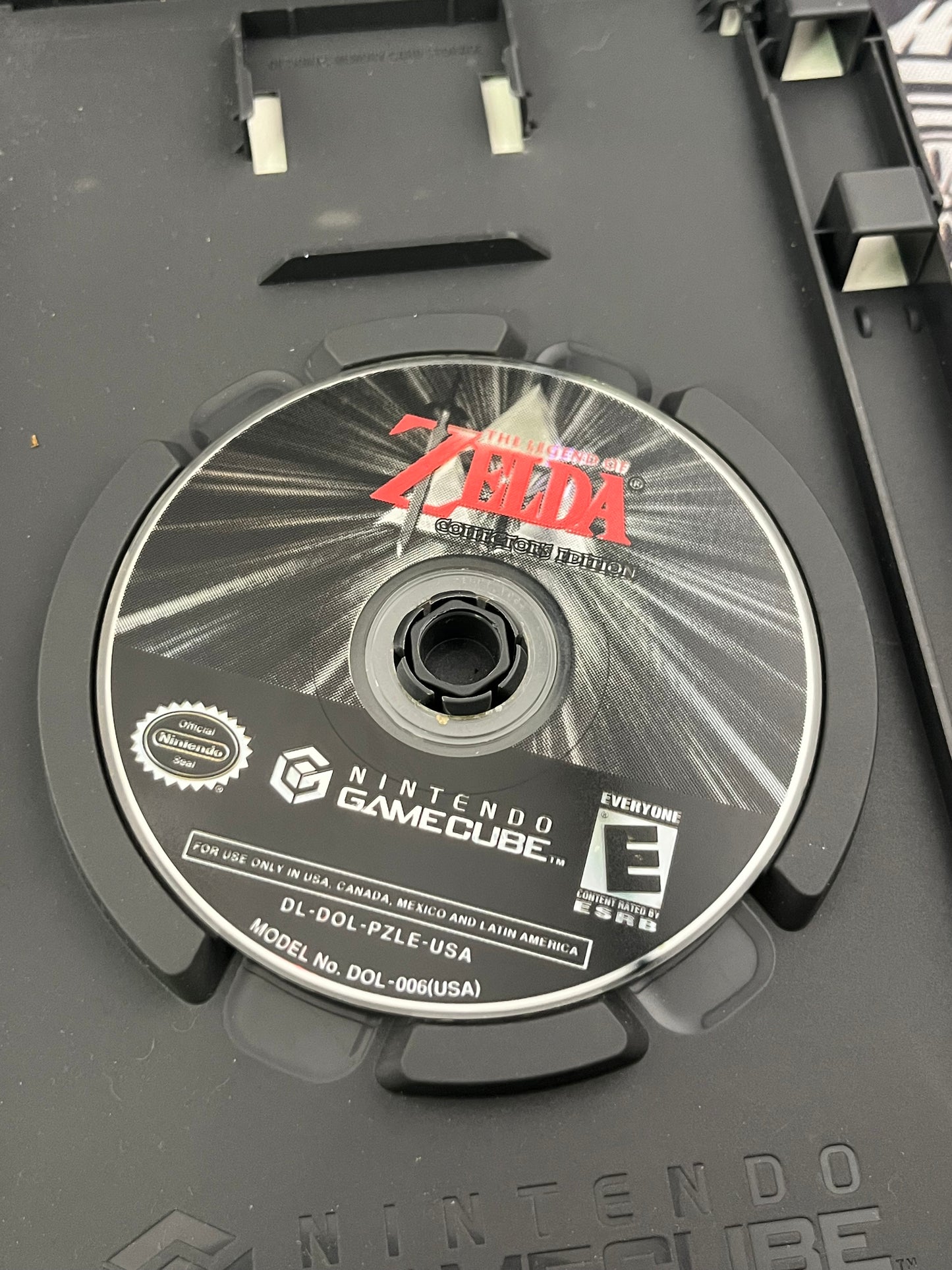 The Legend of Zelda Collectors Edition GameCube No Manual