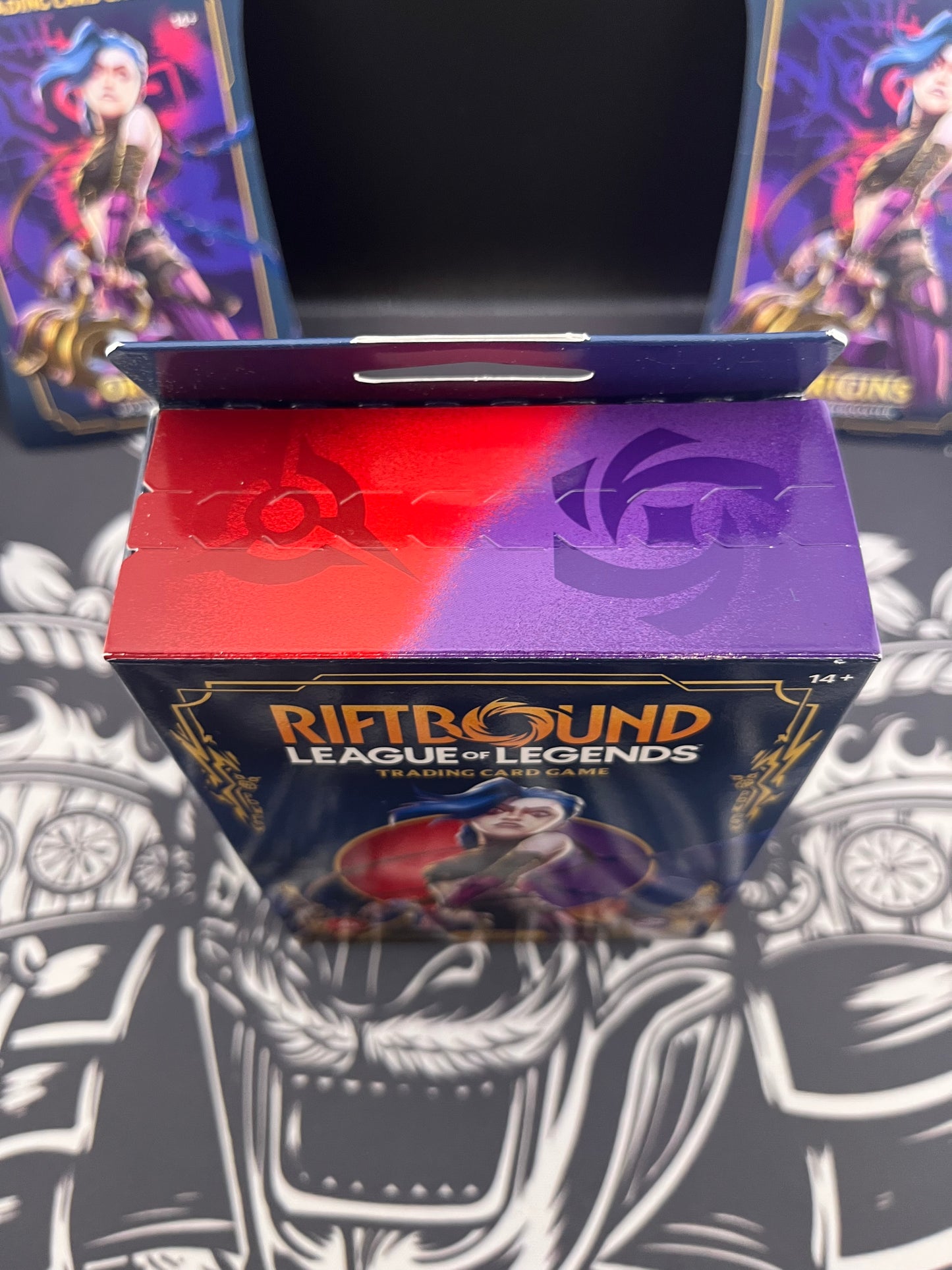 Riftbound League of Legends TCG Champion Deck Jinx + 2 Single Booster packs