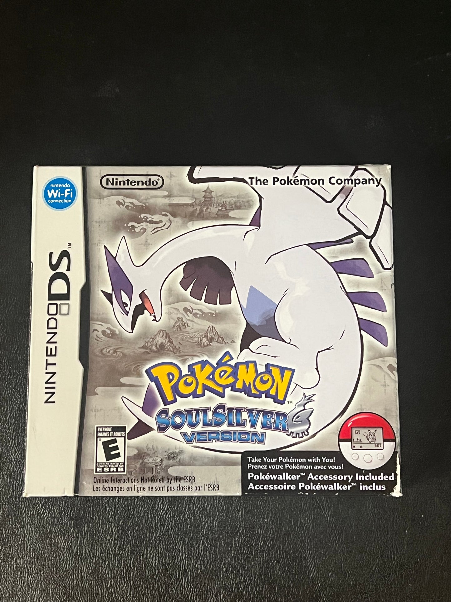 Pokémon Soulsilver Big box with Pokewalker