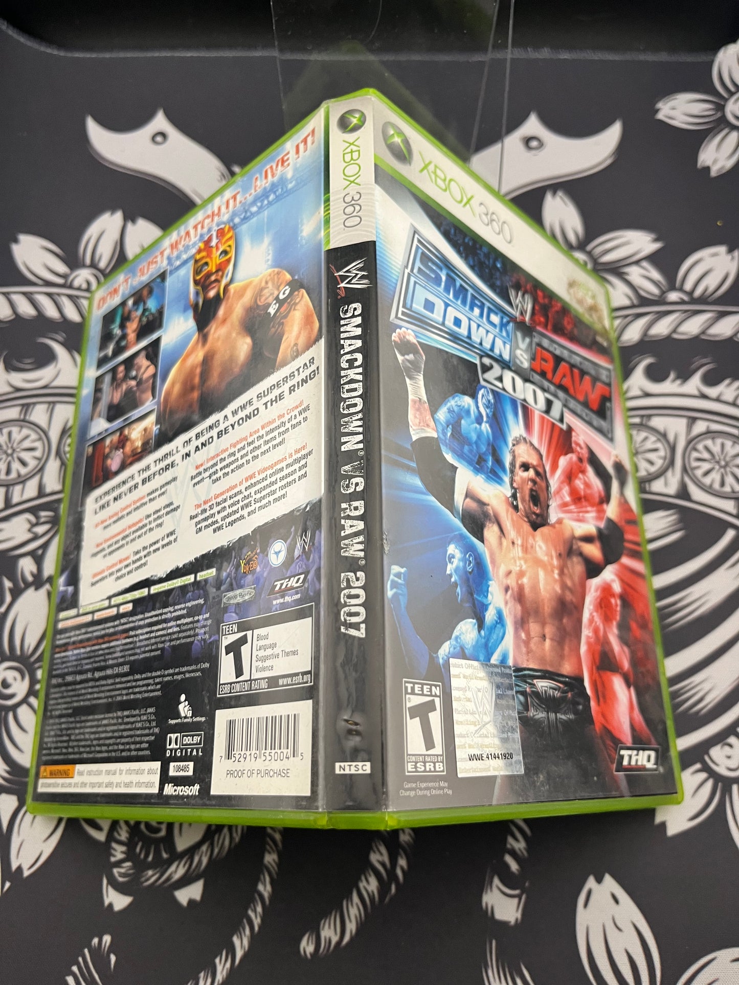 Smackdown Vs Raw 2007 Xbox 360 CIB