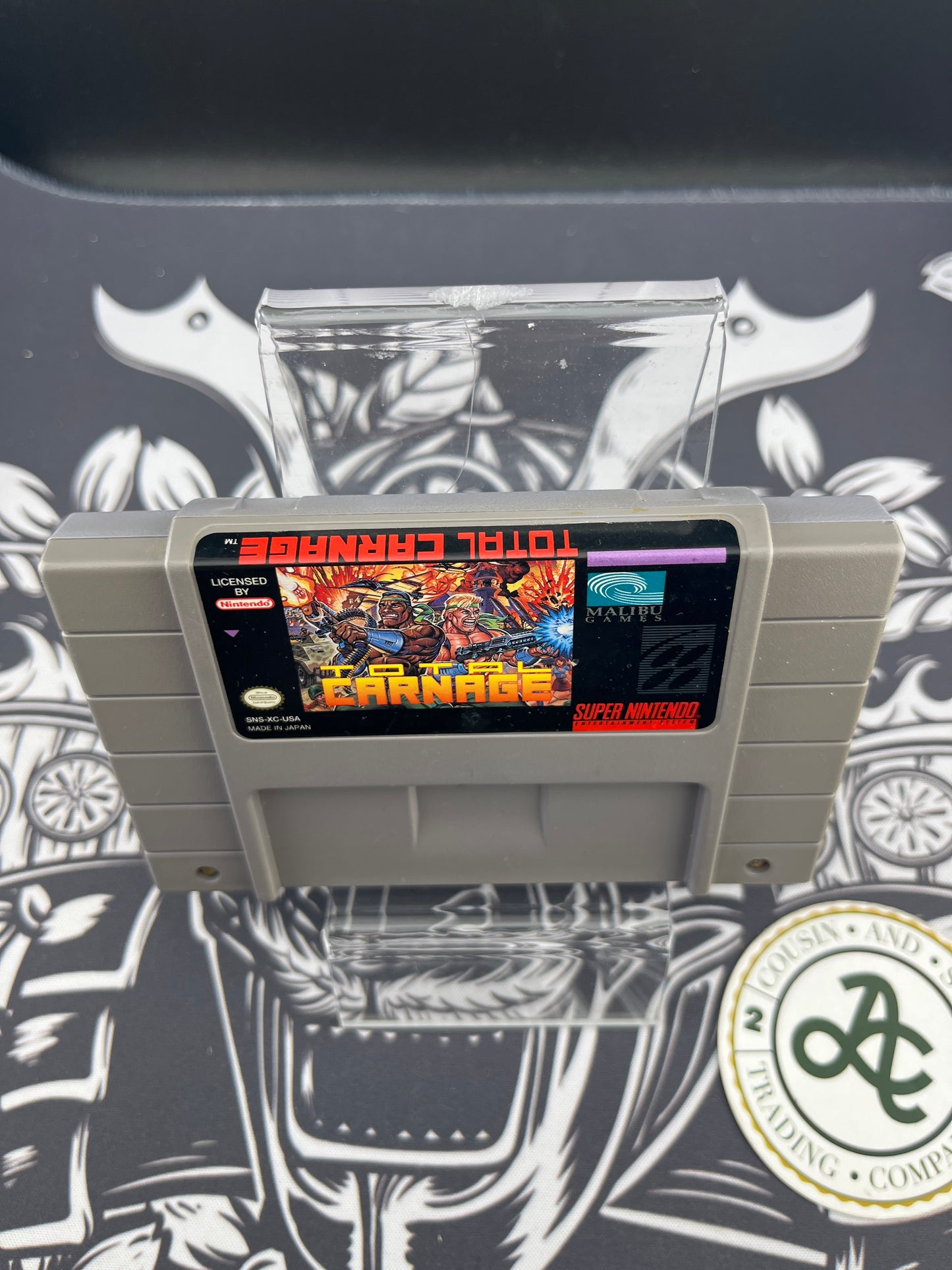 Total Carnage SNES Loose