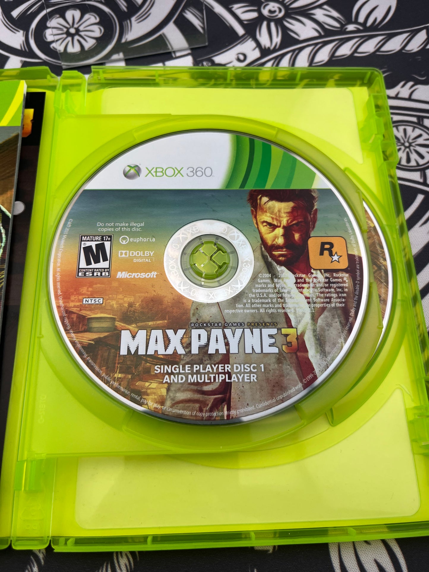 Max Payne 3 Xbox 360 CIB