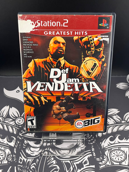 Def Jam Vendetta GH PS2 No Manual