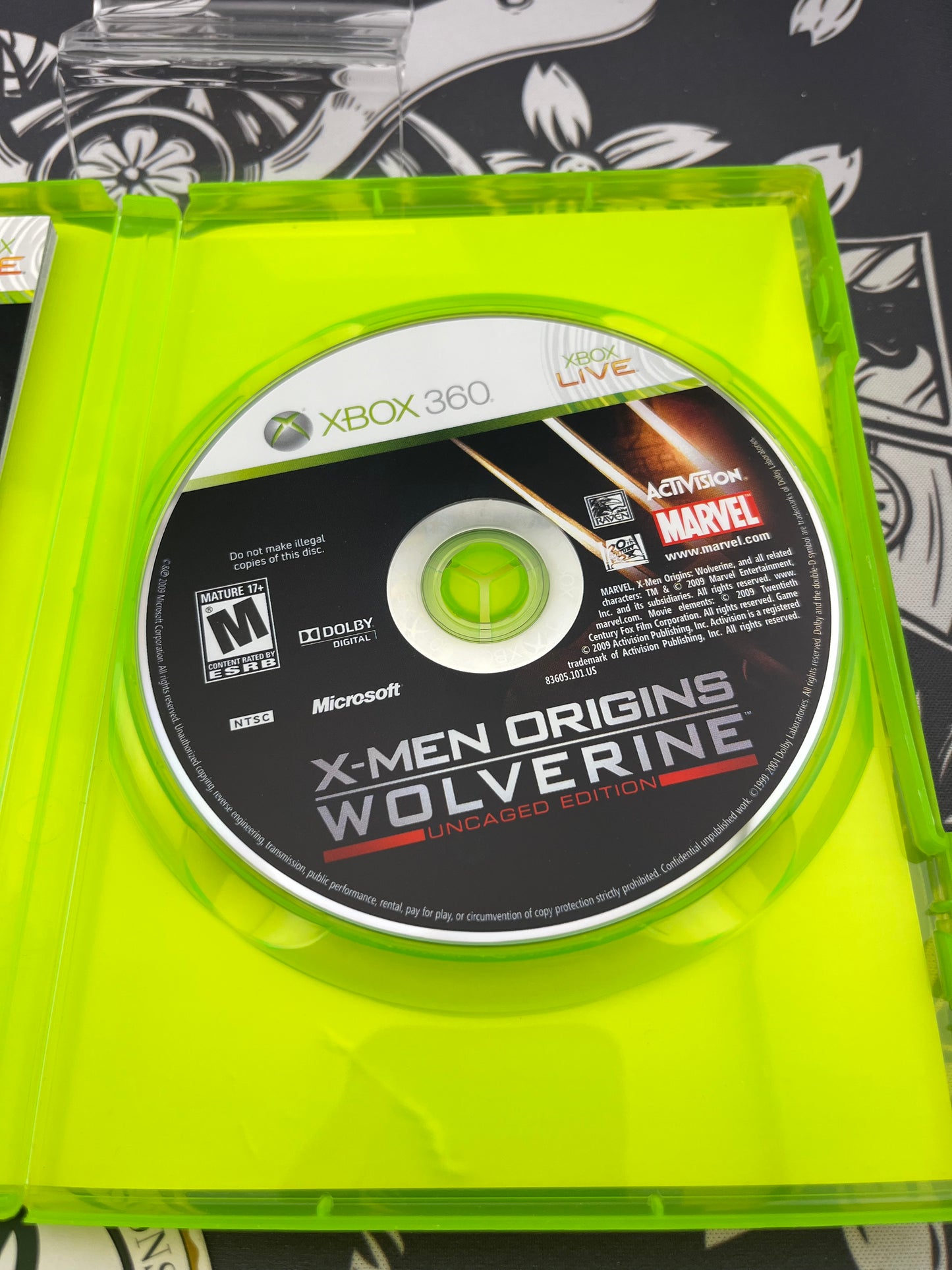 X Men Origins Wolverine Xbox 360 CIB