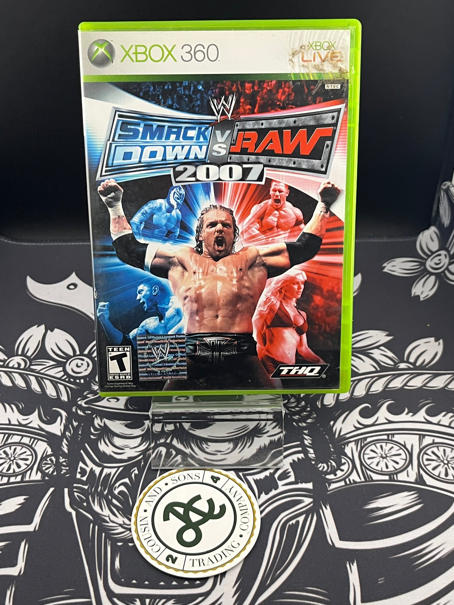 Smackdown Vs Raw 2007 Xbox 360 CIB