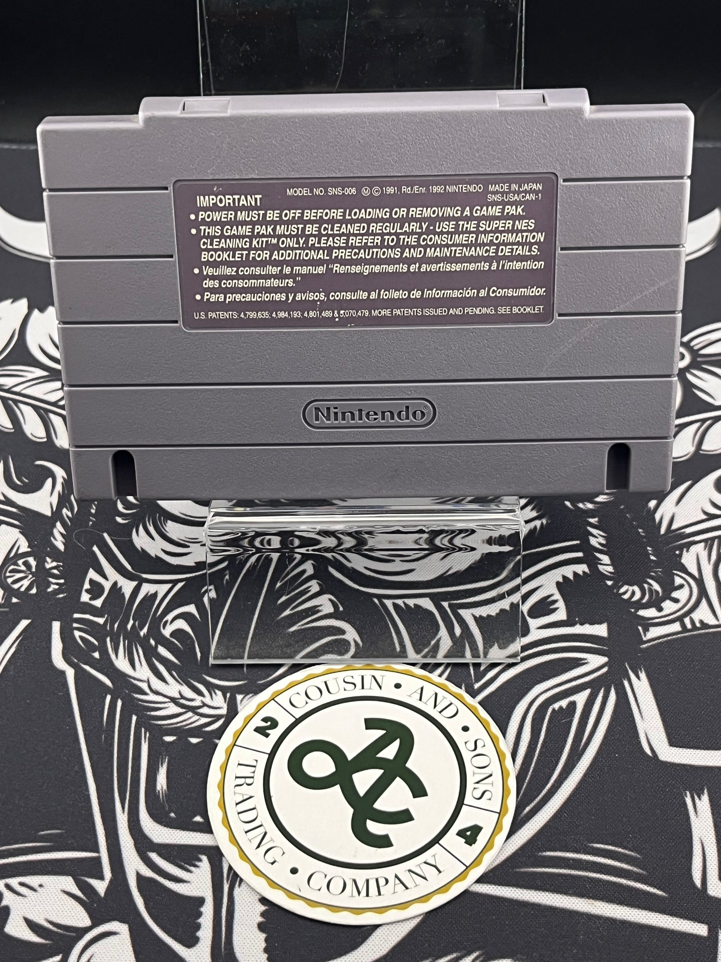 Stanley Cup SNES Loose