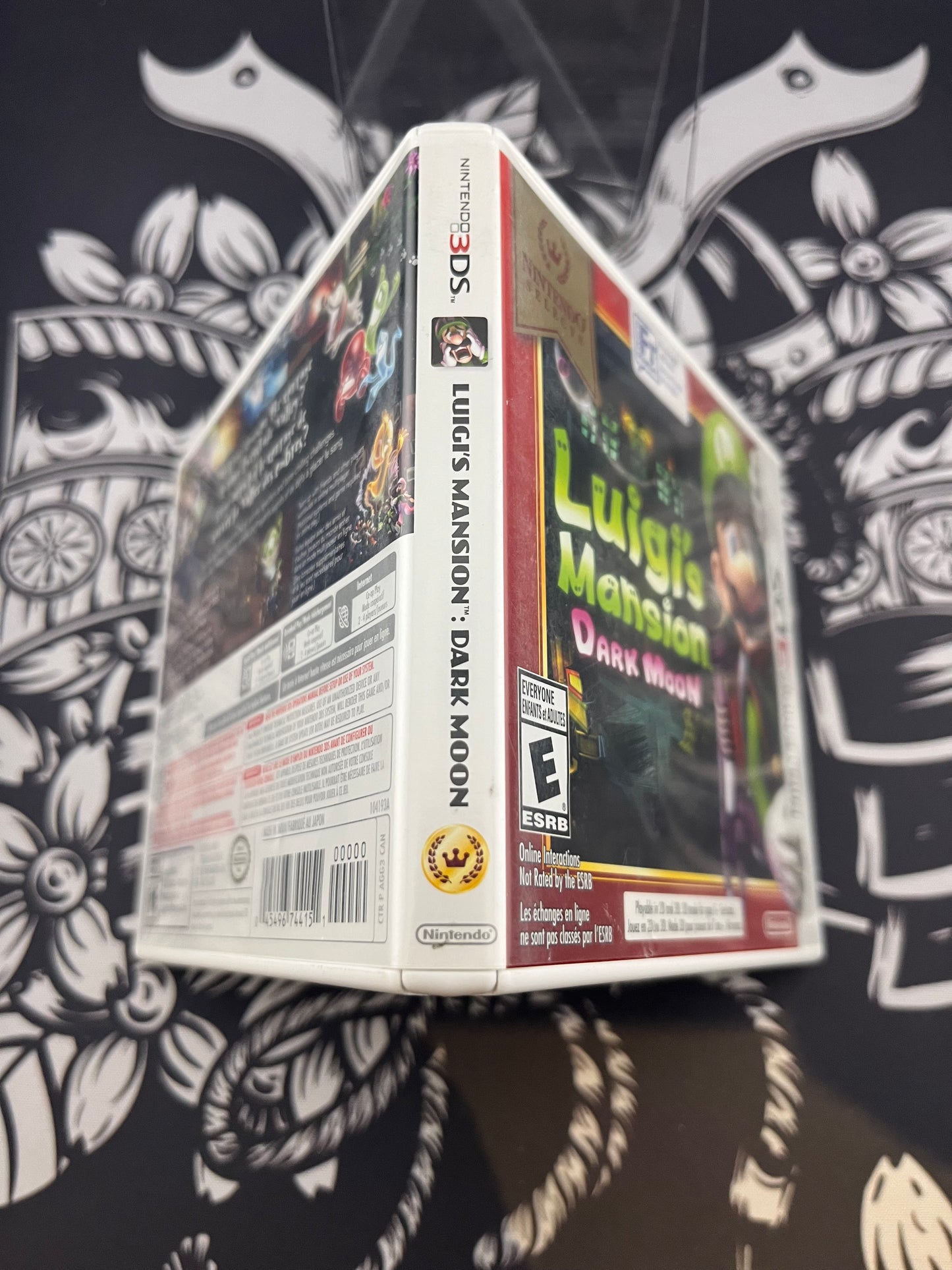 Luigi Mansion Dark Moon 3DS CIB Nintendo Selects