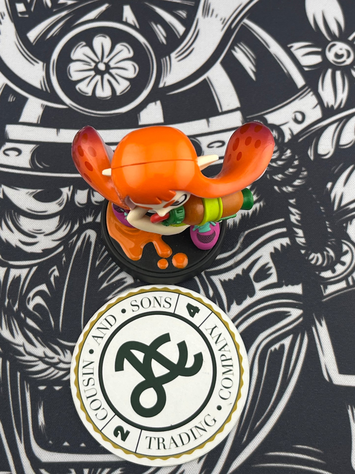 Inkling Orange Amiibo Loose