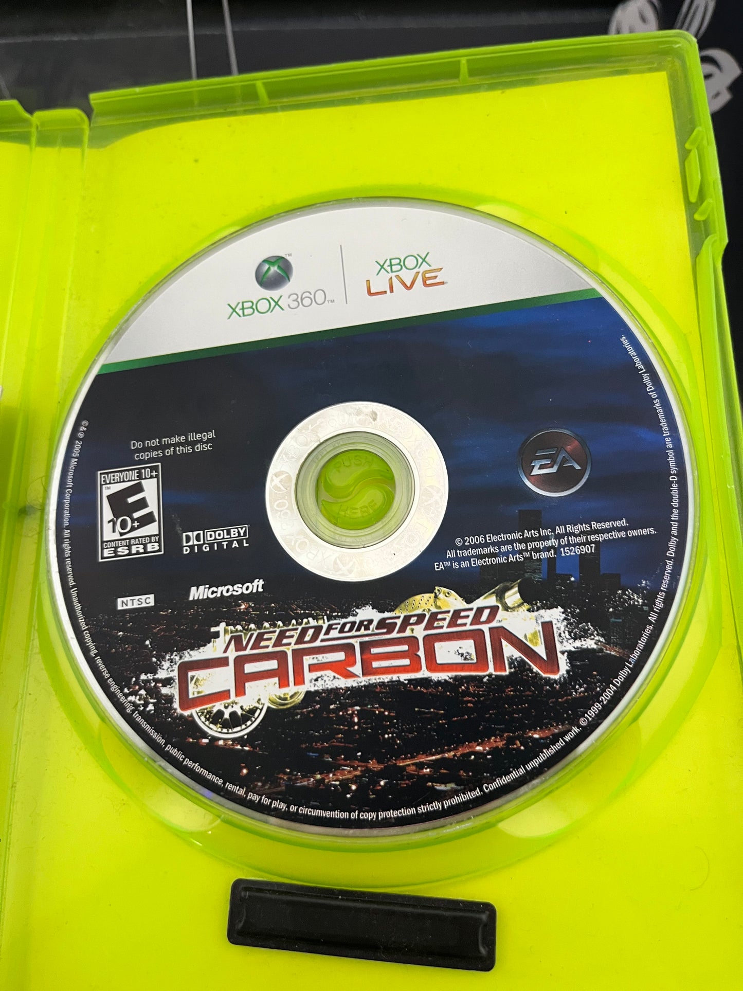 Need for Speed Carbon Xbox 360 CIB