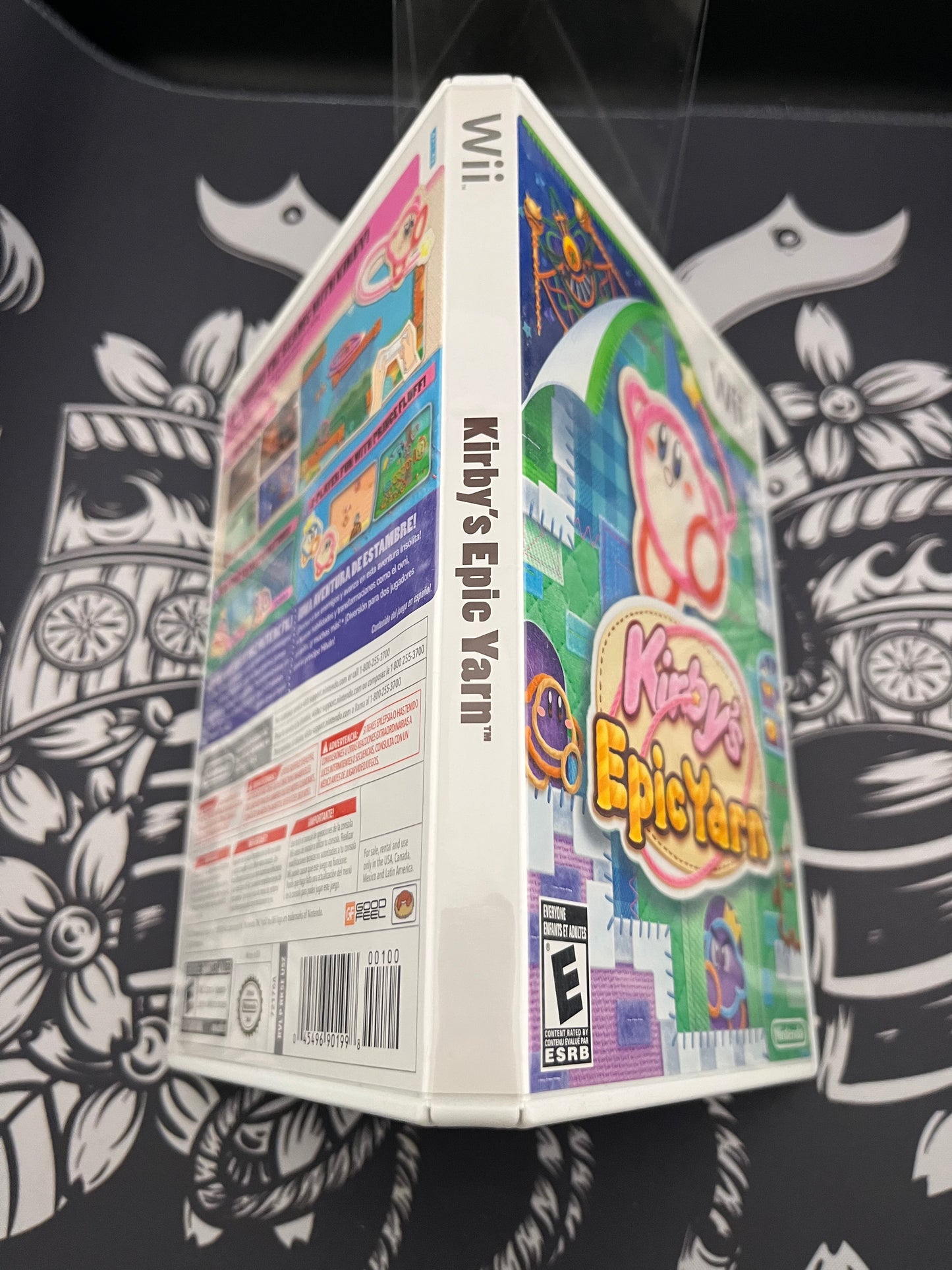 Kirby Epic Yarn Wii CIB