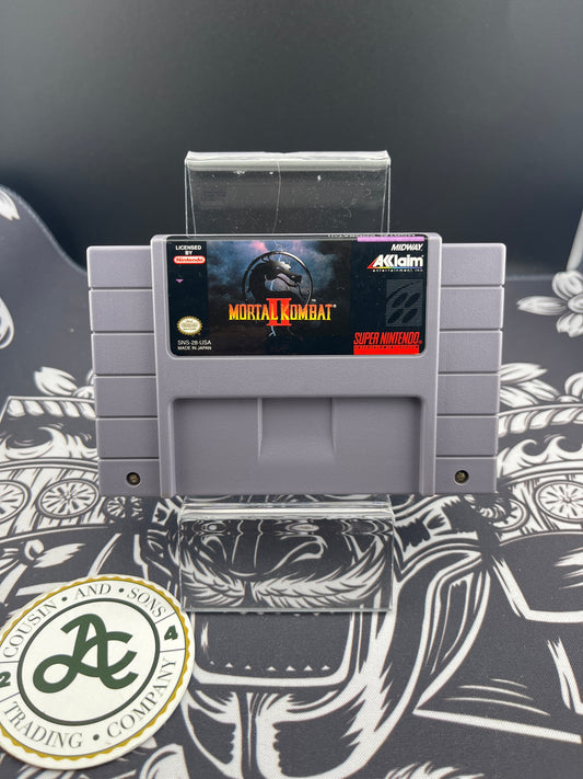 Mortal Kombat II 2 SNES Loose