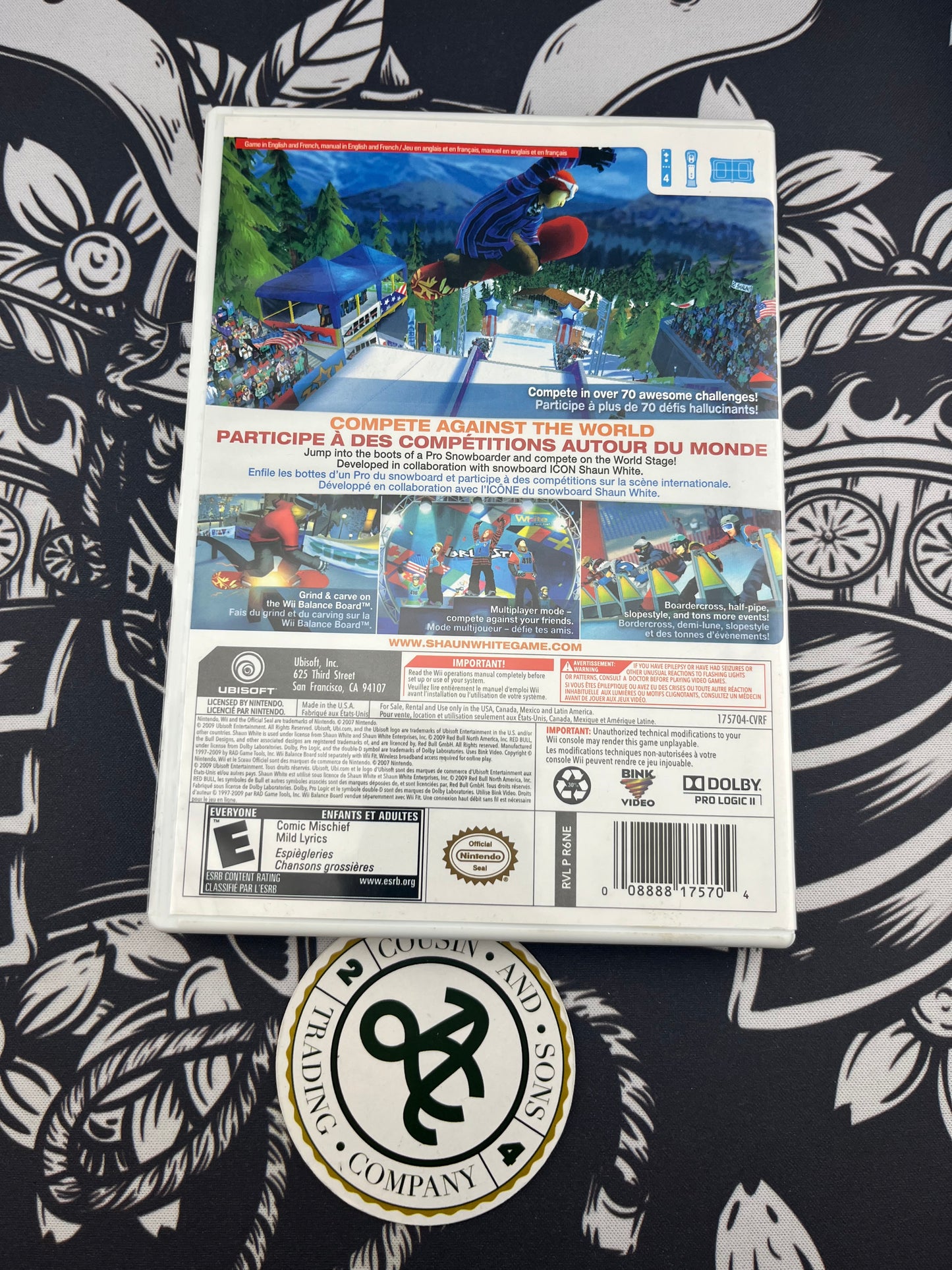 Shaun White Wii CIB