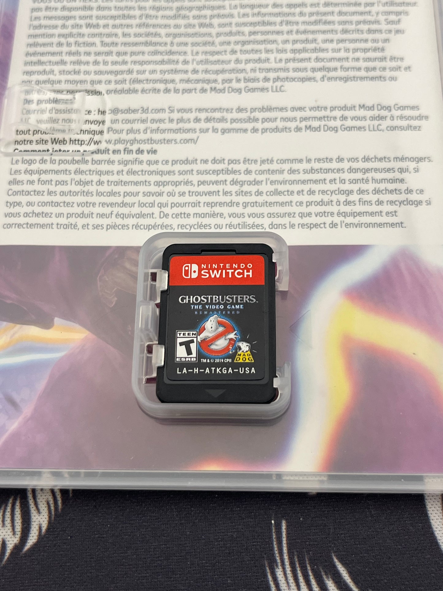 Ghostbusters The Video Game Remastered Switch CIB
