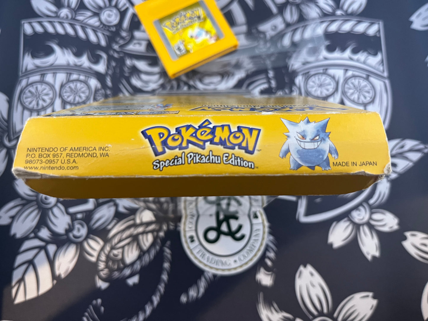 Pokémon Yellow Second Print Game and Box