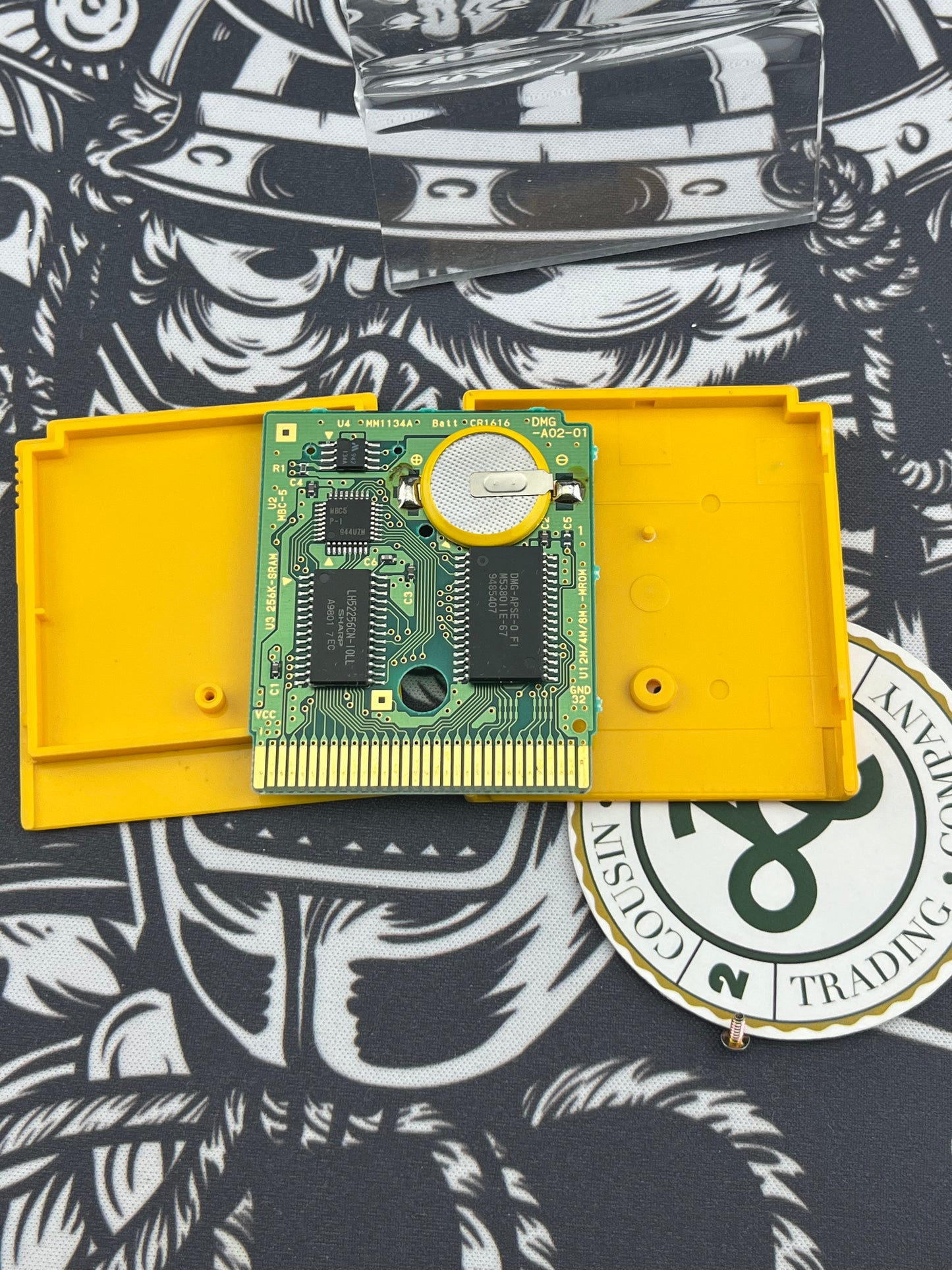 Pokémon Yellow Gameboy Loose bad Label
