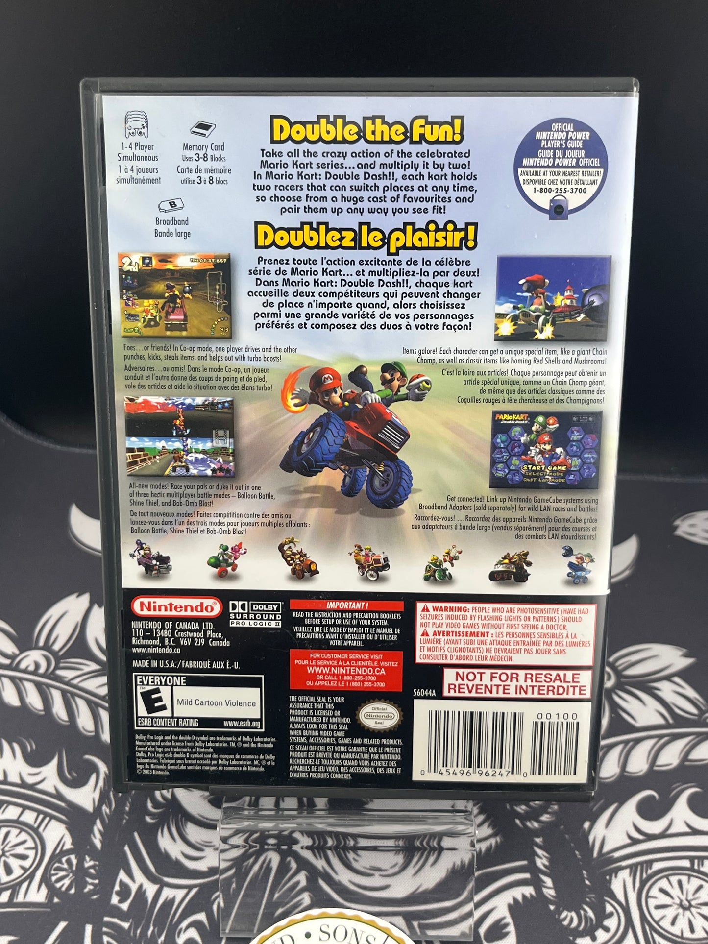 Mario Kart Double Dash GC CIB