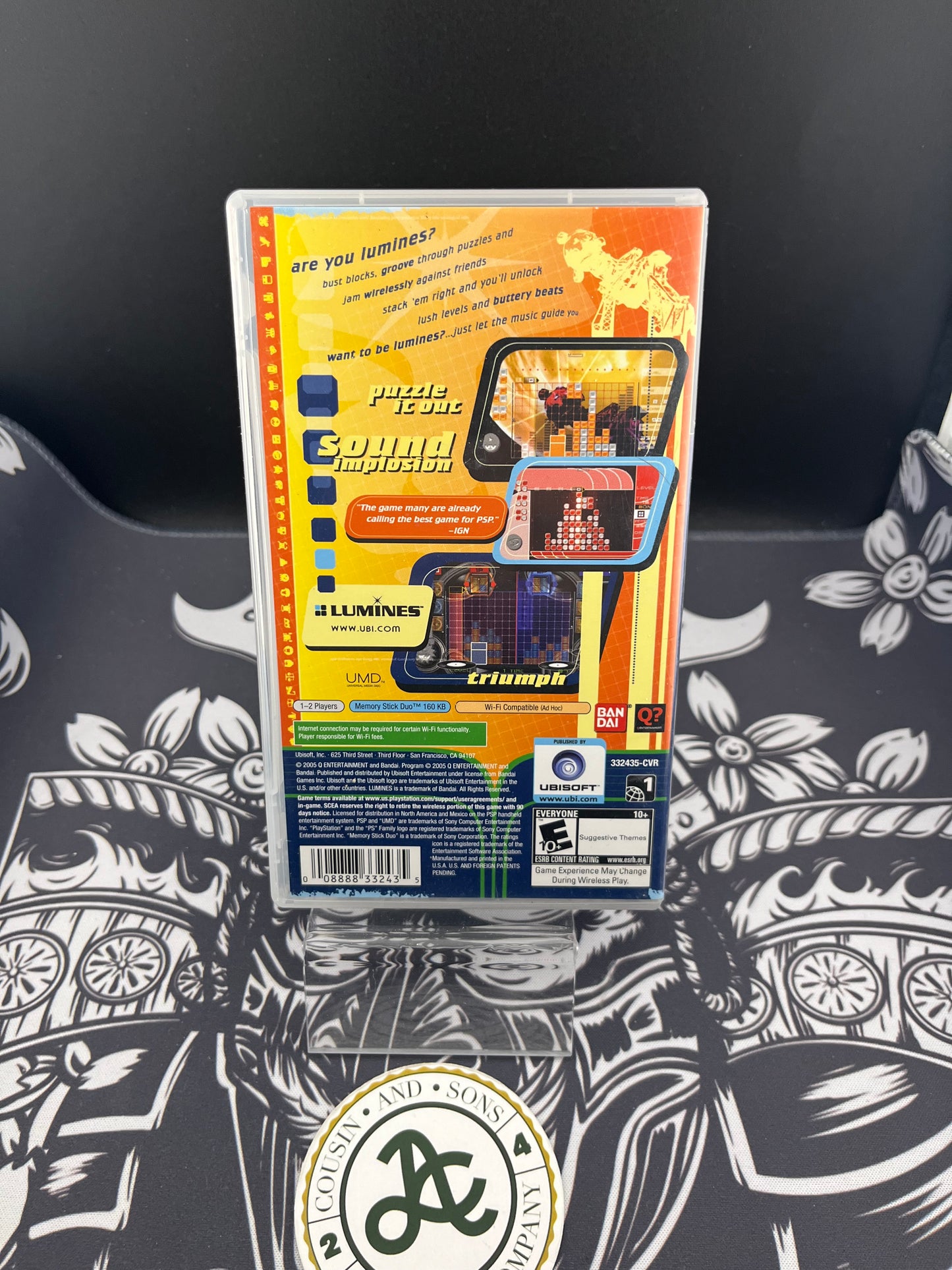 Lumines Puzzle Fusion PSP CIB