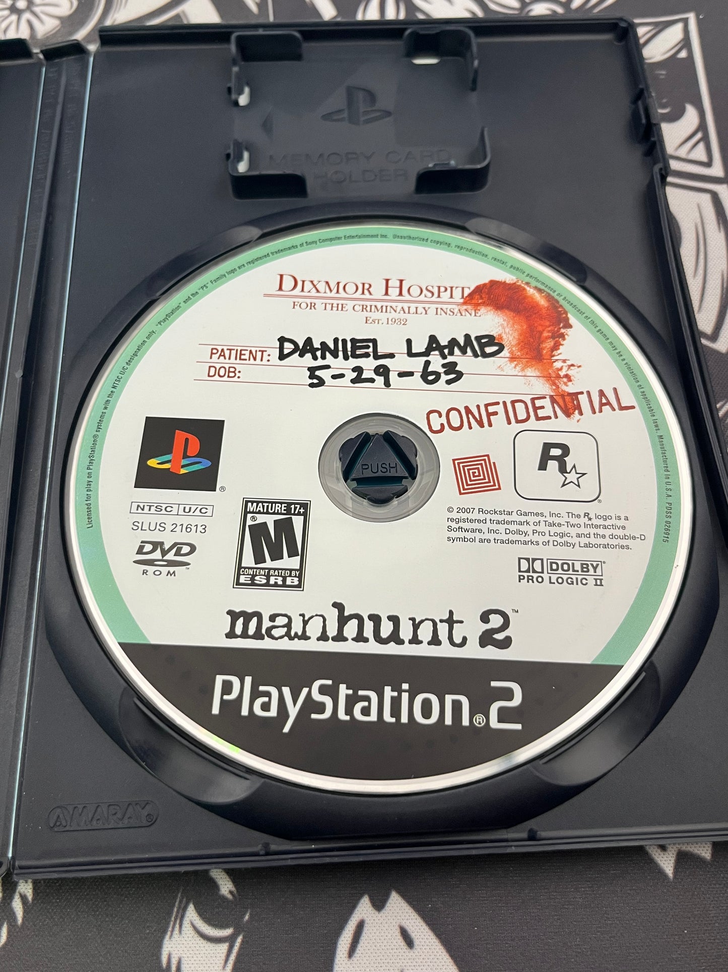 Manhunt 2 PS2 CIB