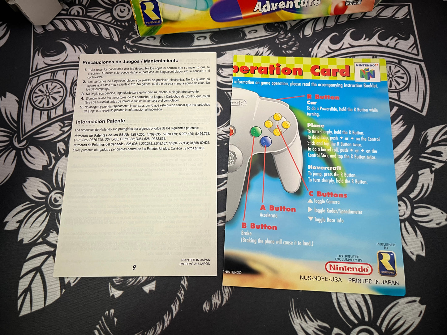 Diddy Kong Racing N64 CIB