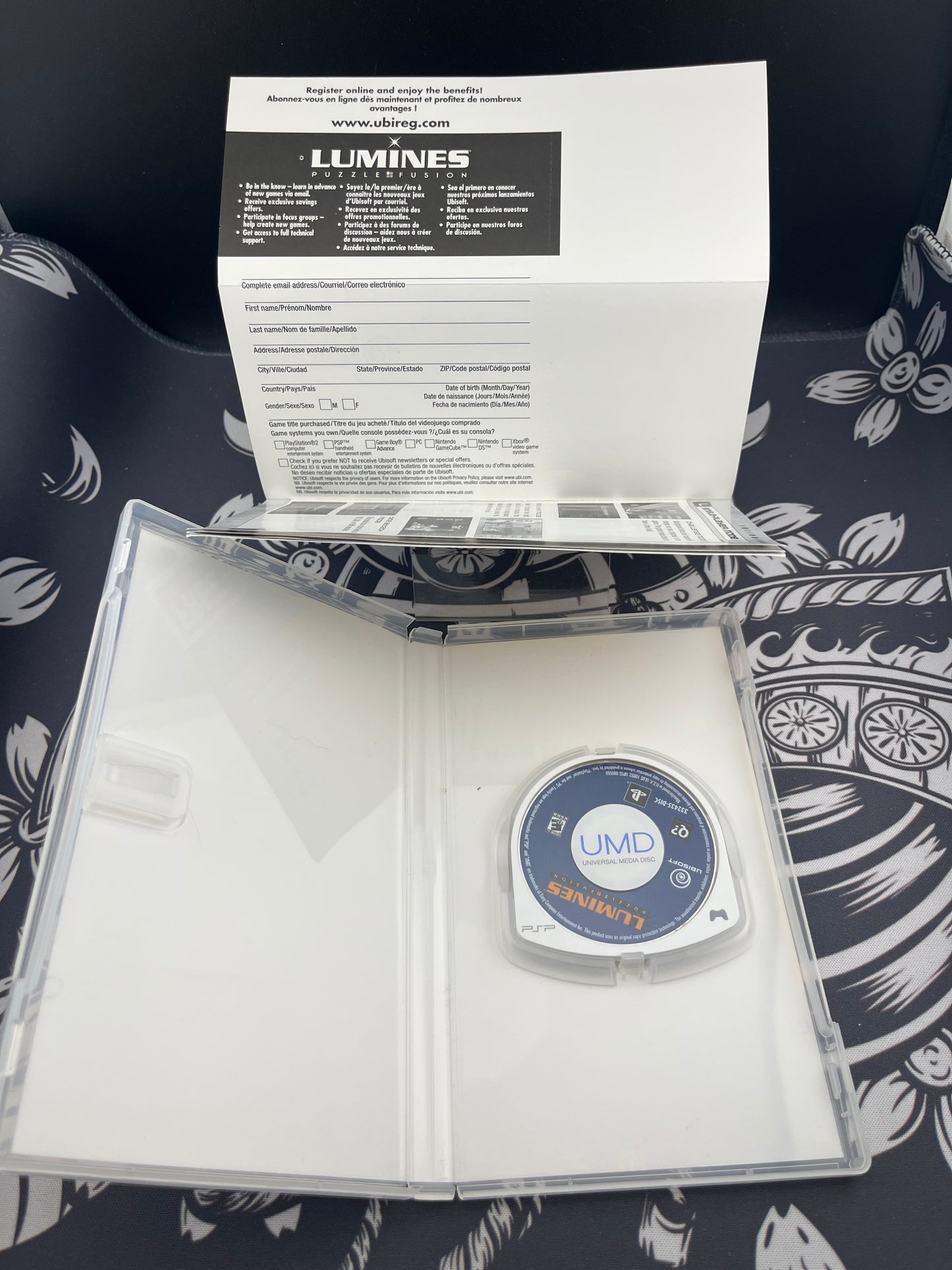 Lumines Puzzle Fusion PSP CIB