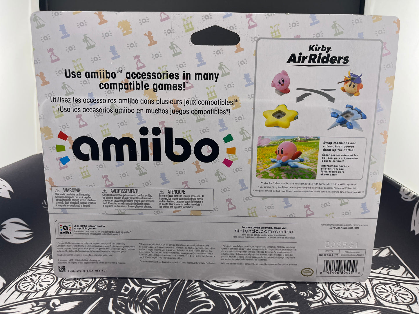 Kirby AirRiders Kirby & Warp Star amiibo BNIB