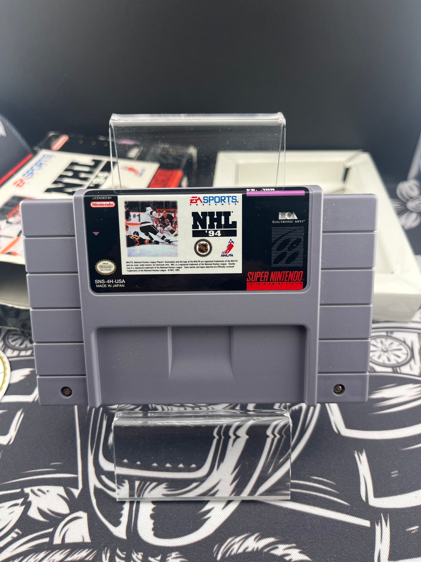NHL 94 SNES CIB