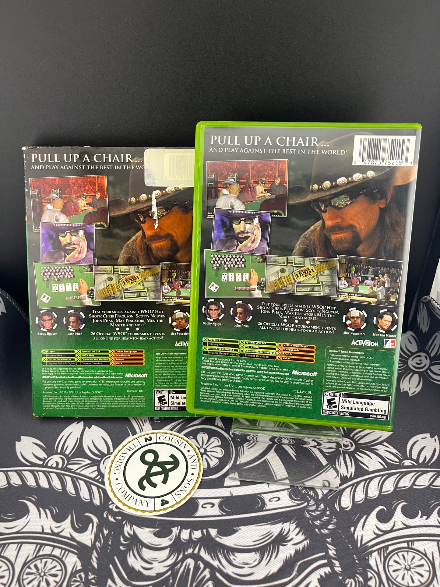 World Series Poker Xbox CIB