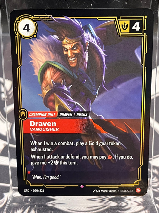 Draven Vanquisher 020/221