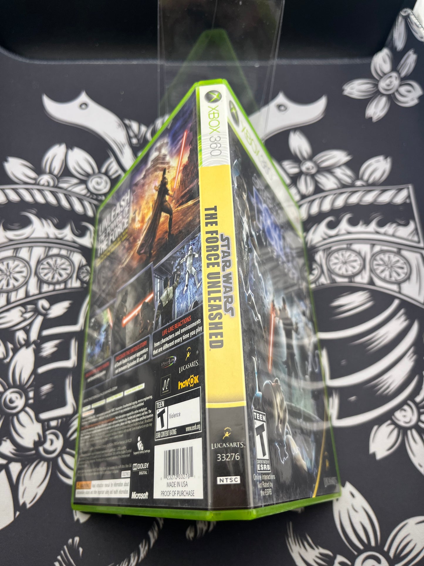 Star Wars Force Unleashed Xbox 360 CIB
