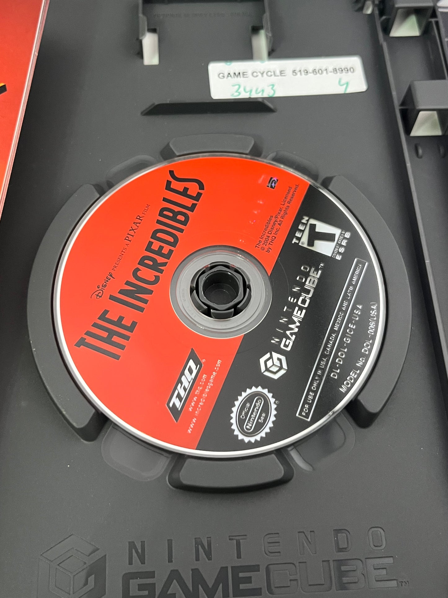 The Incredibles GameCube CIB