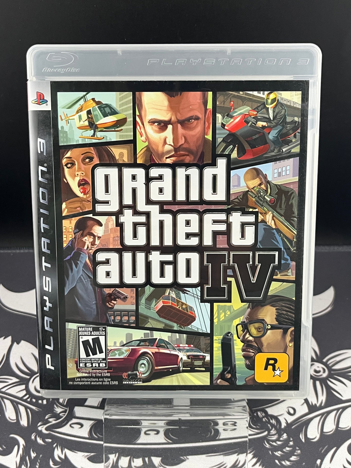 Grand Theft Auto IV PS3 CIB with map