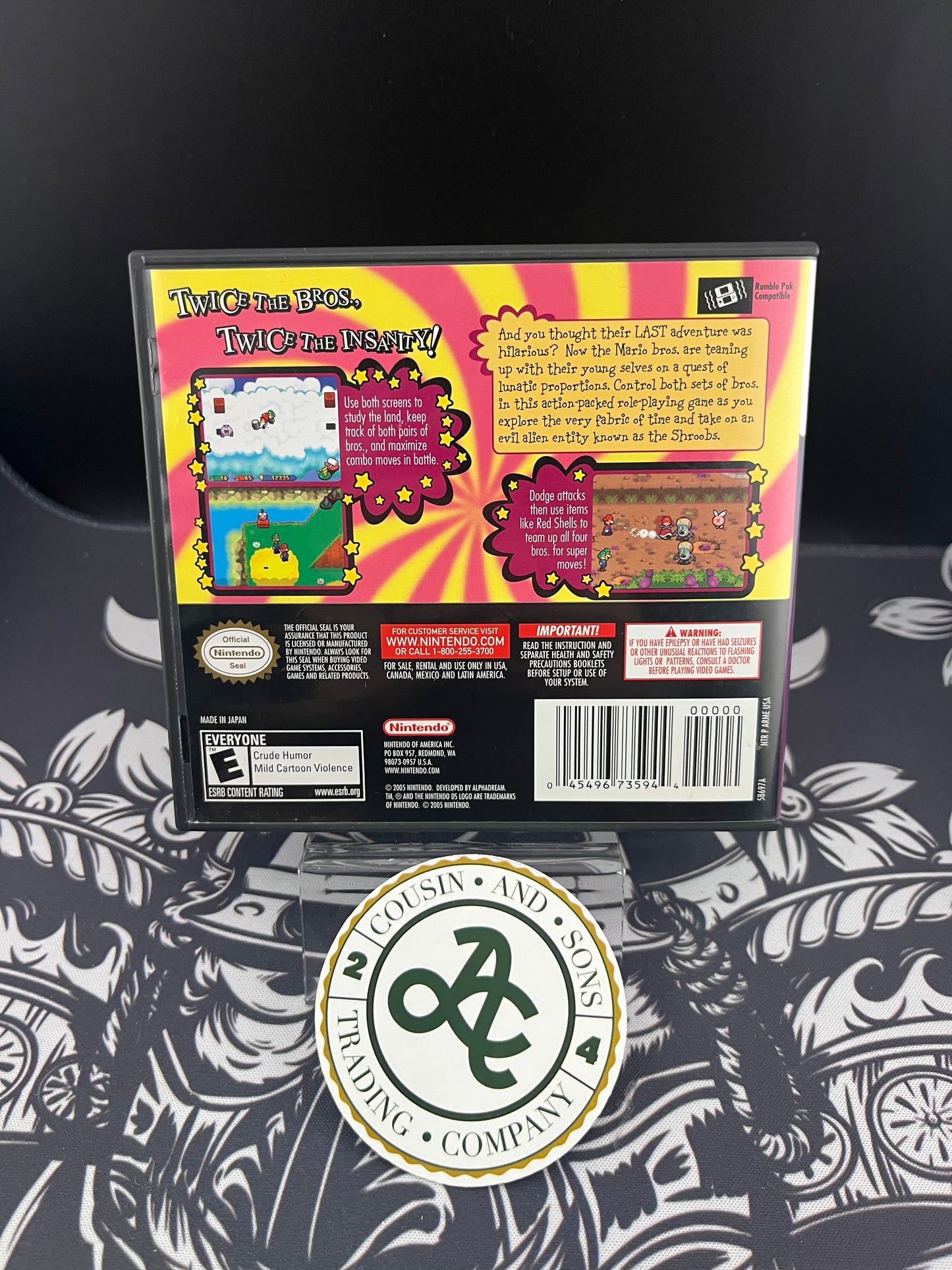 Mario & Luigi Partners In Time DS CIB