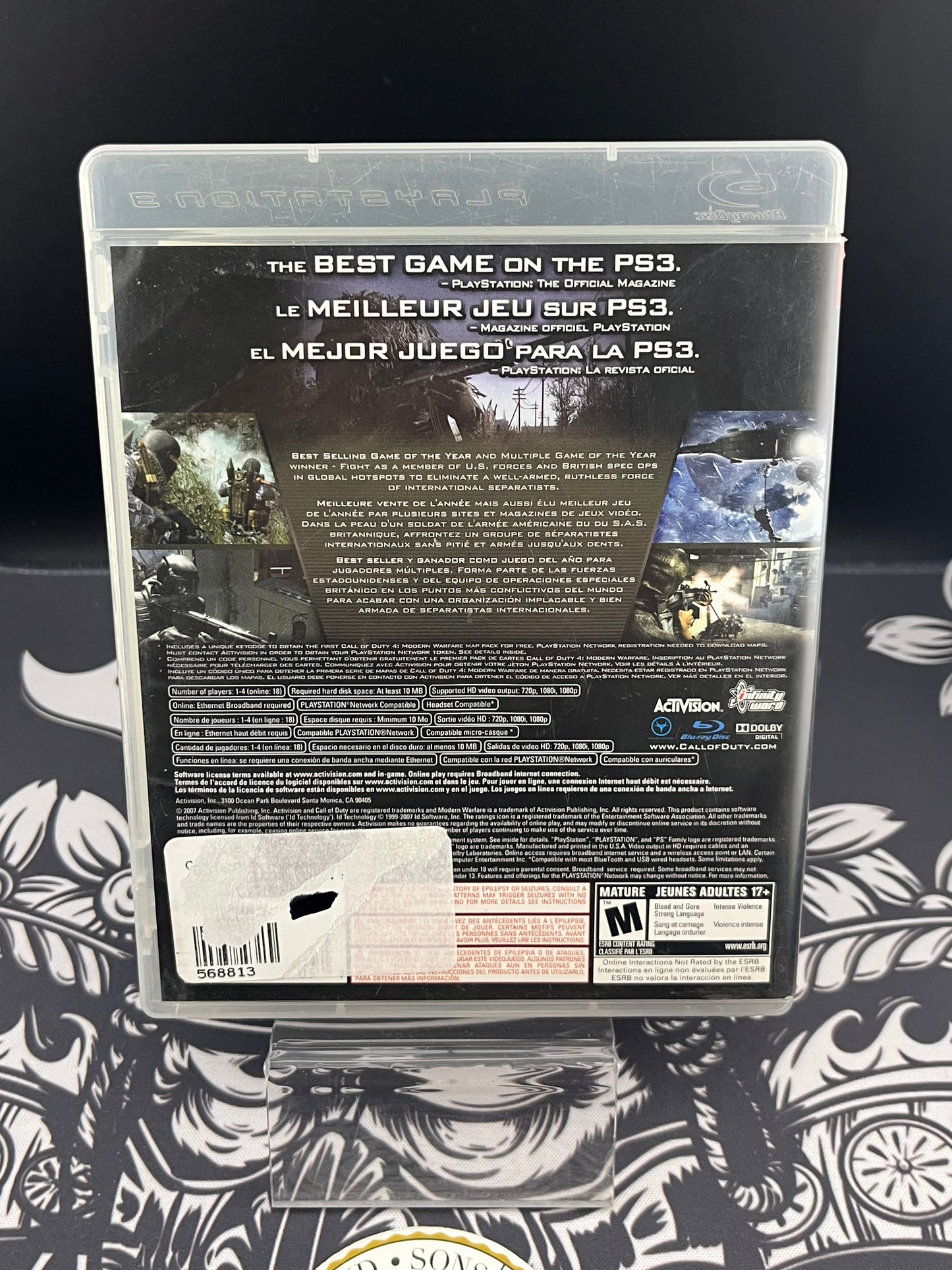 Call of Duty Modern Warfare MW GOTY PS3 CIB