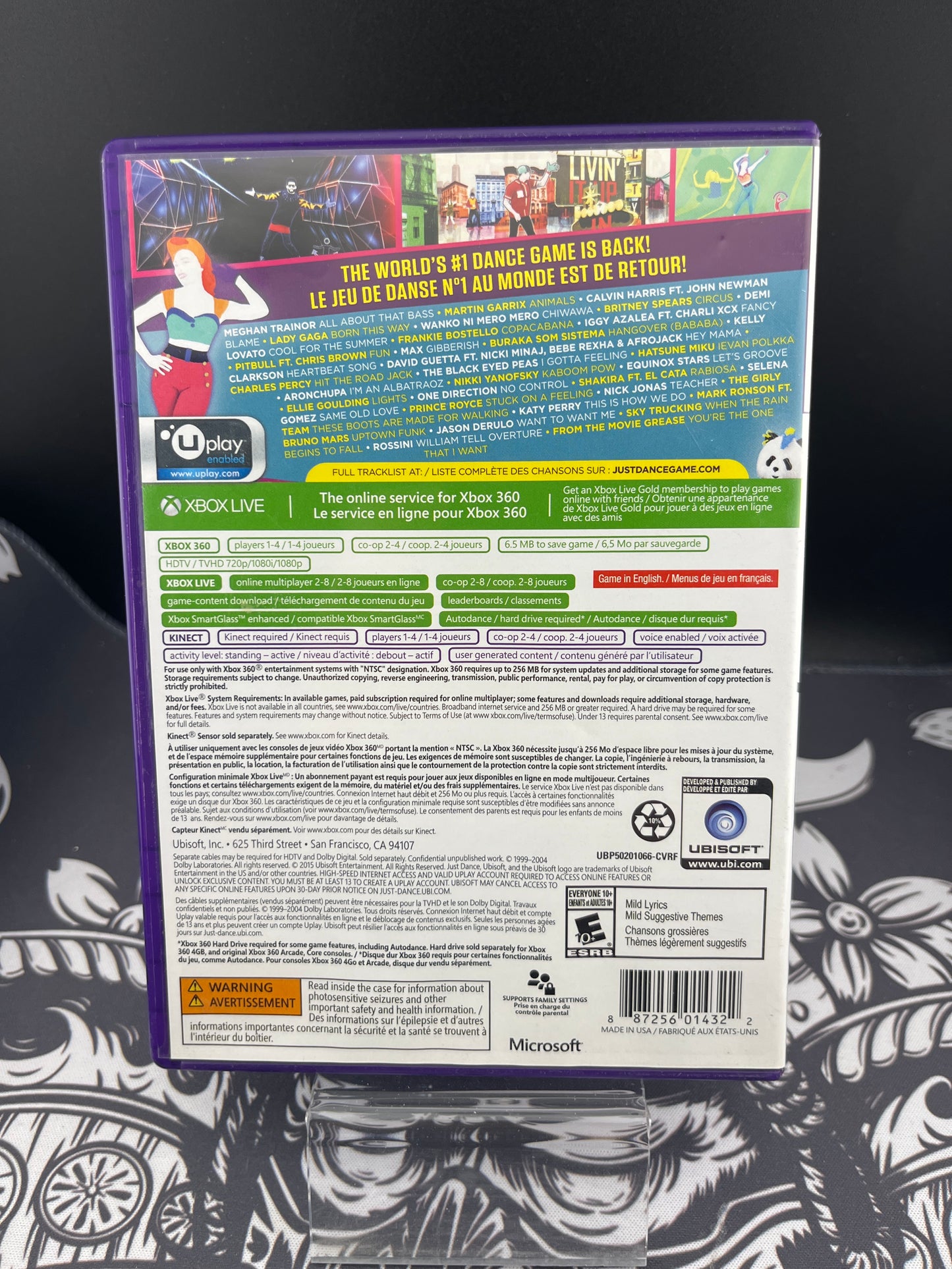 Just Dance 2016 Xbox 360 No Manual