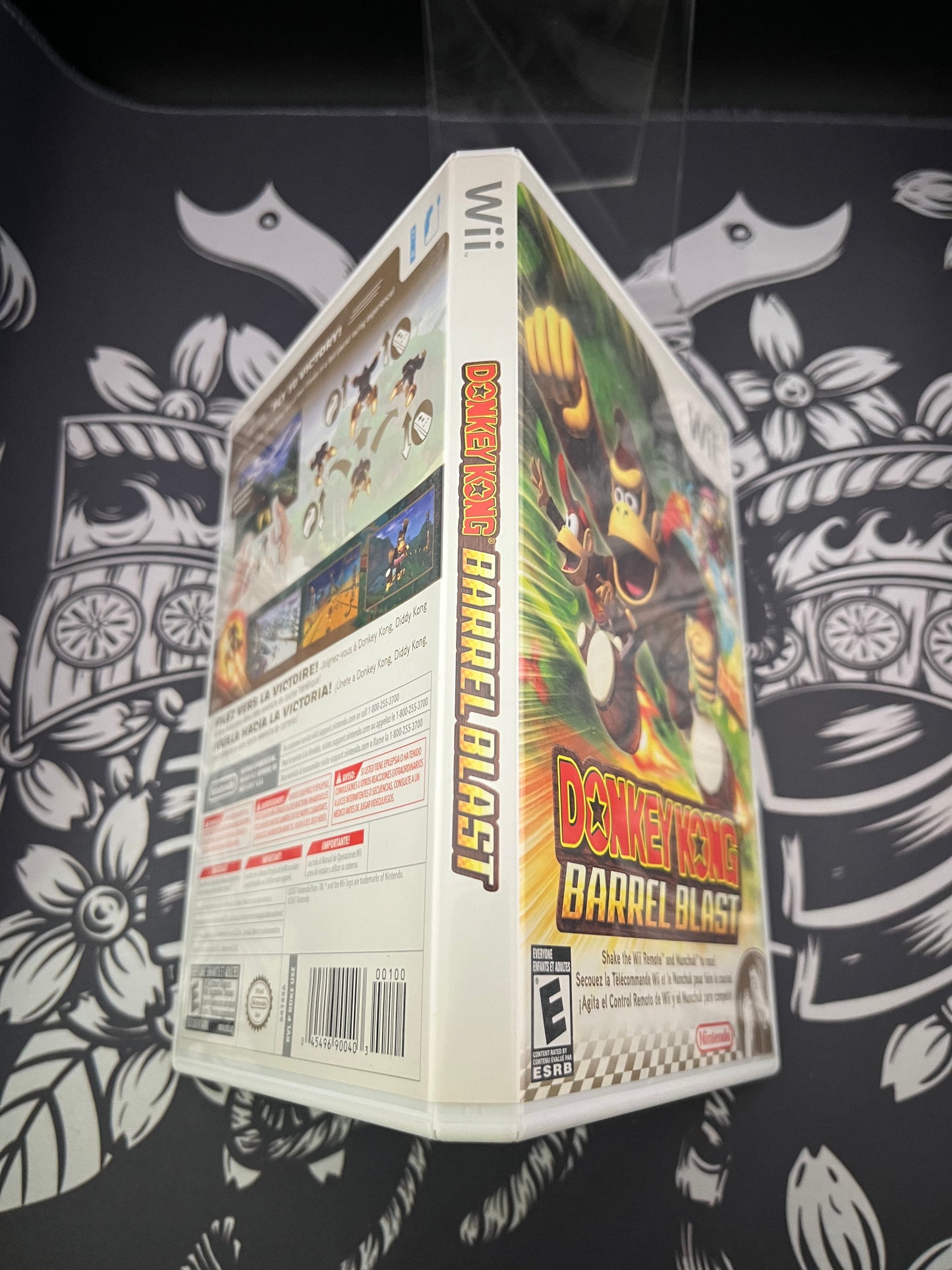 Donkey Kong Barrel Blast Wii No Manual