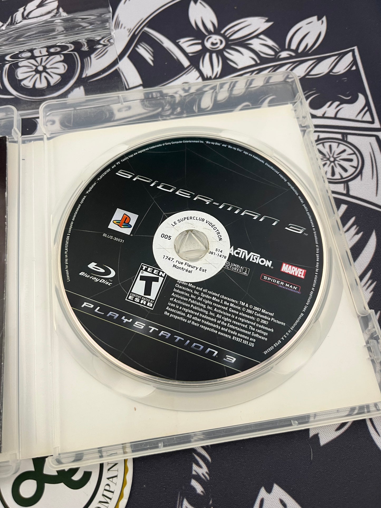 Spiderman 3 PS3 CIB