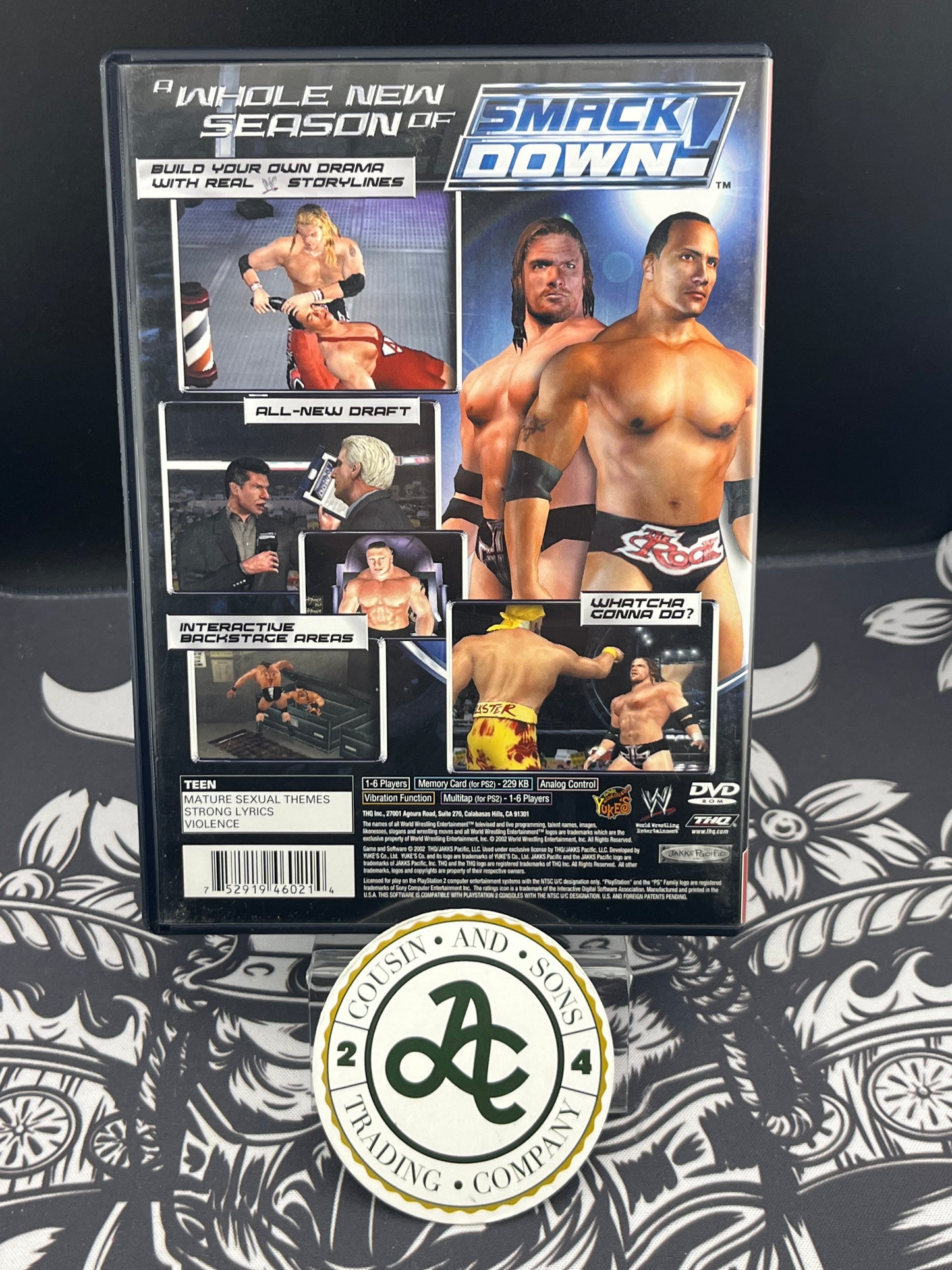 Smackdown Shut Your Mouth PS2 GH CIB