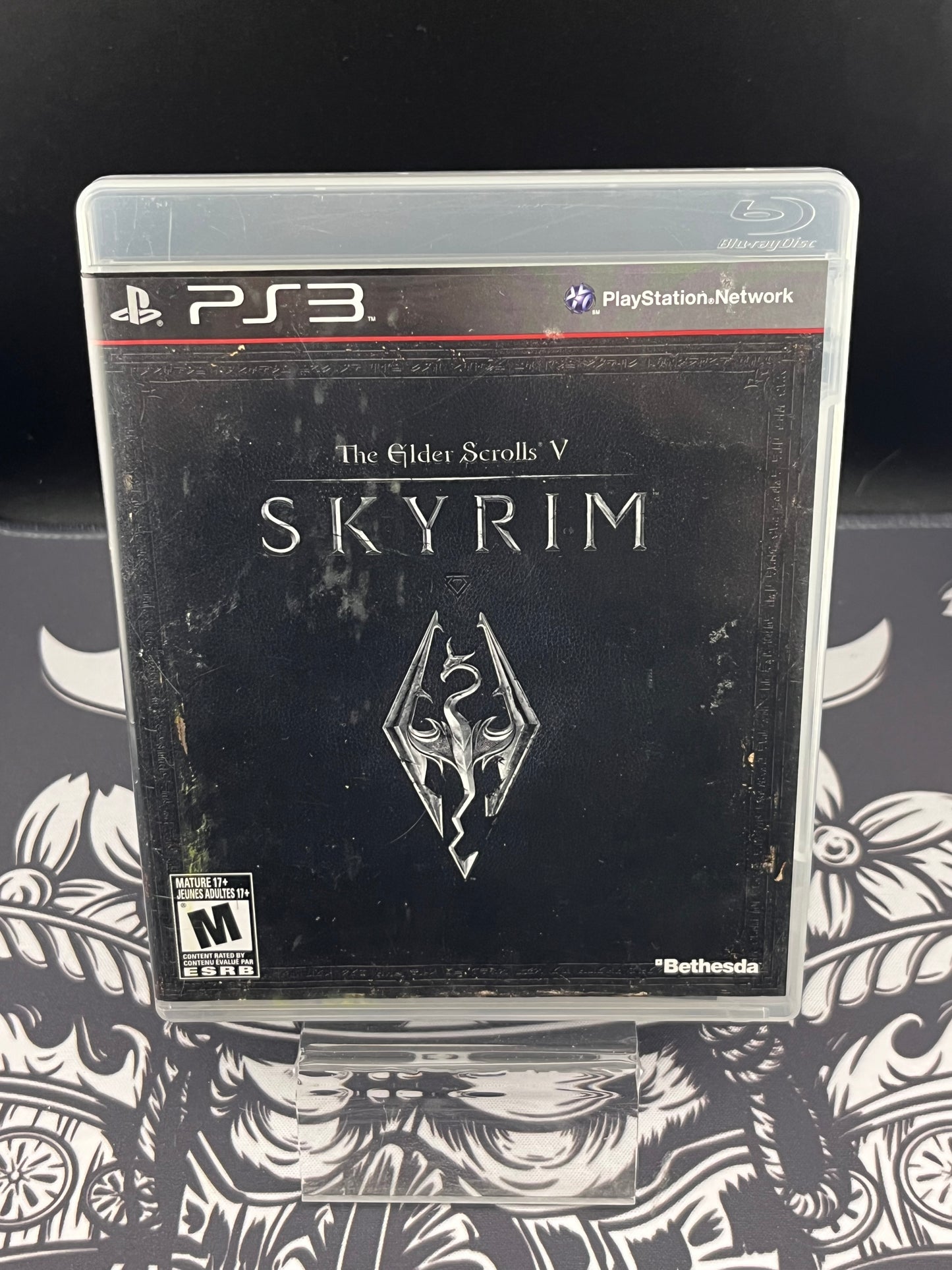 Skyrim elder scrolls V ps3 no manual