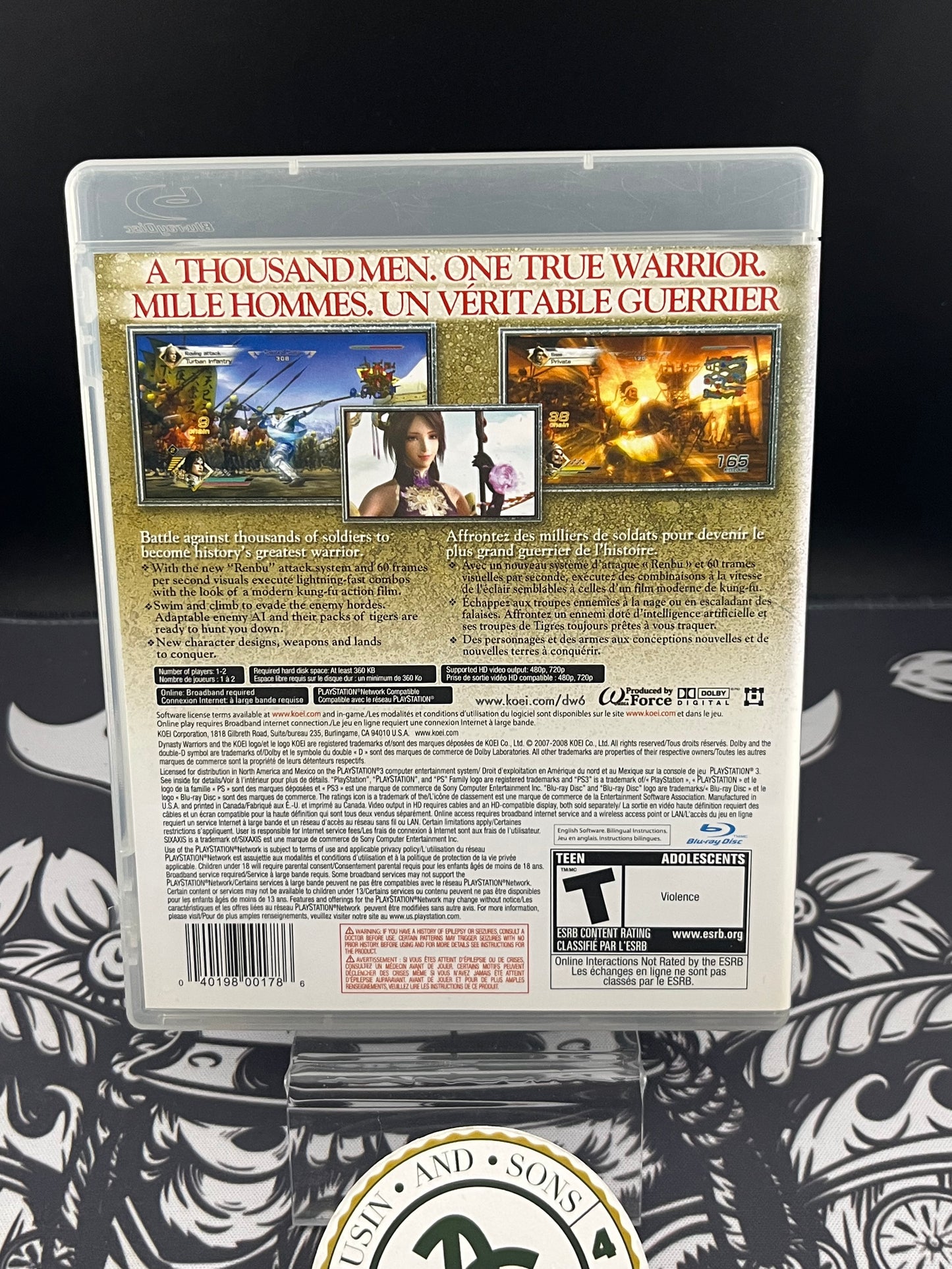 Dynasty Warriors 6 PS3 CIB