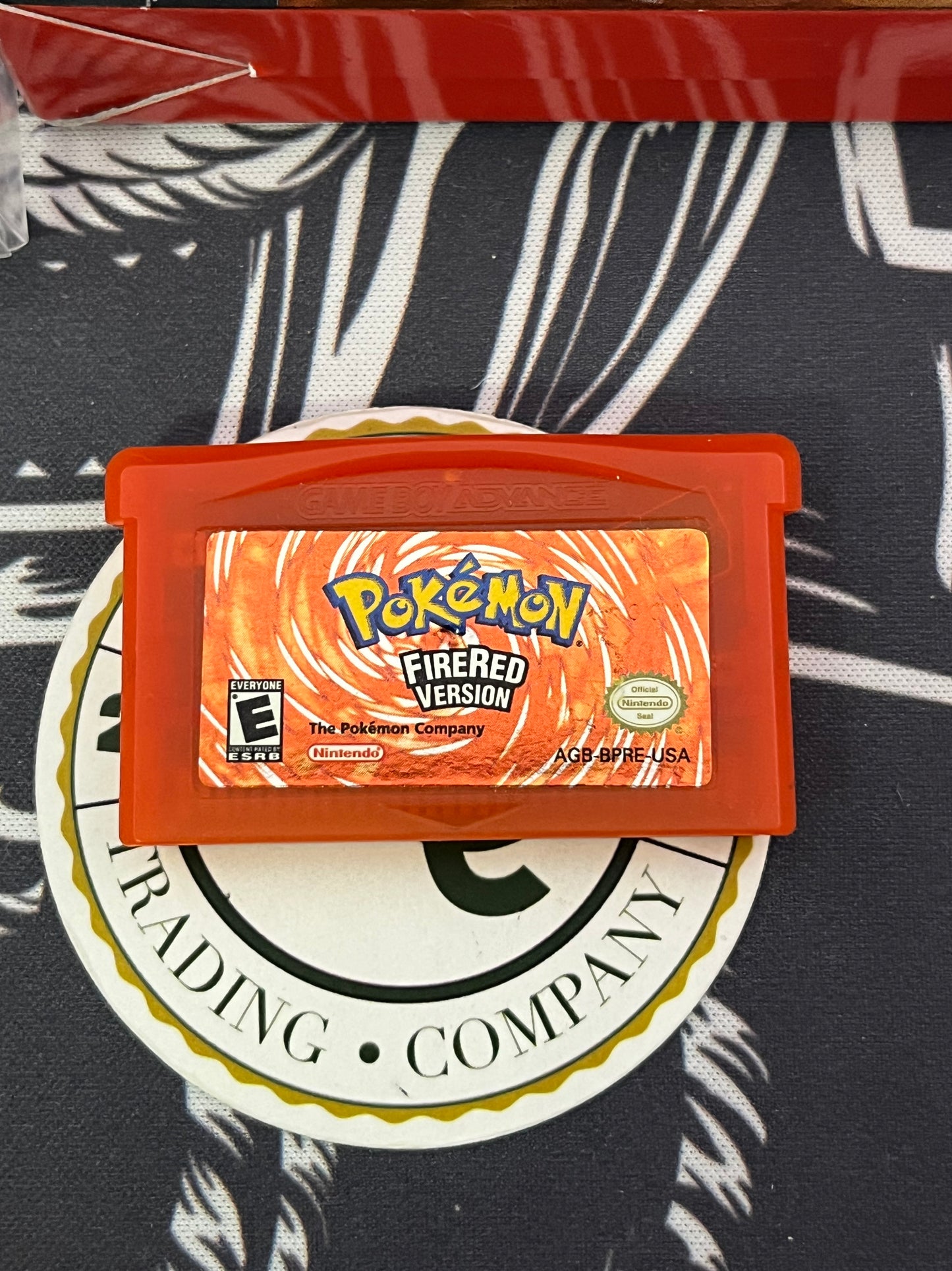 Pokémon FireRed Player Choice Almost CIB