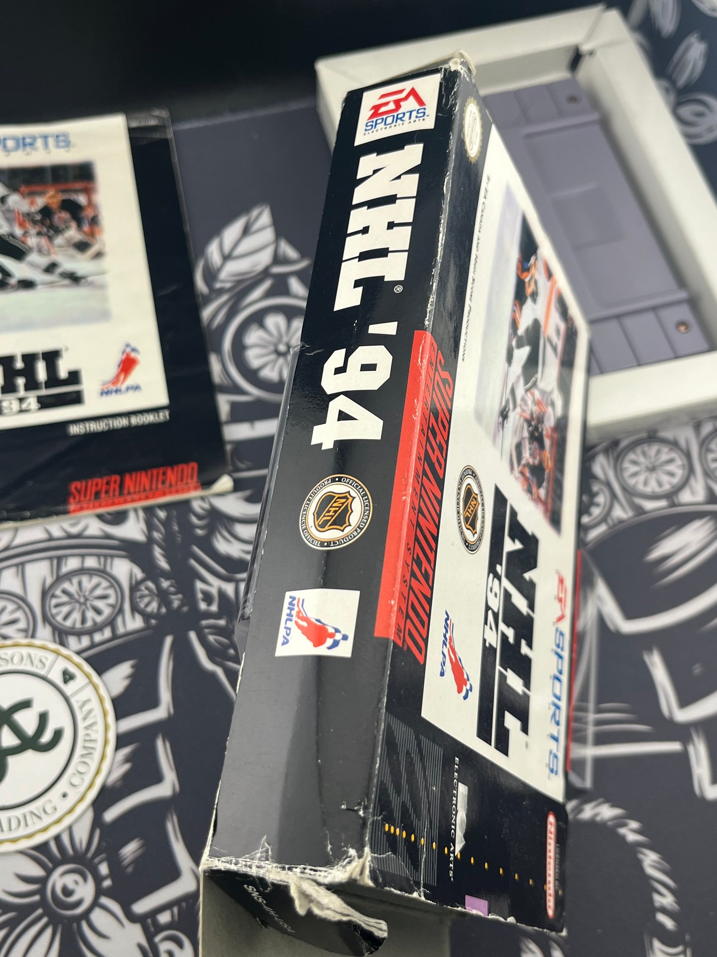 NHL 94 SNES CIB