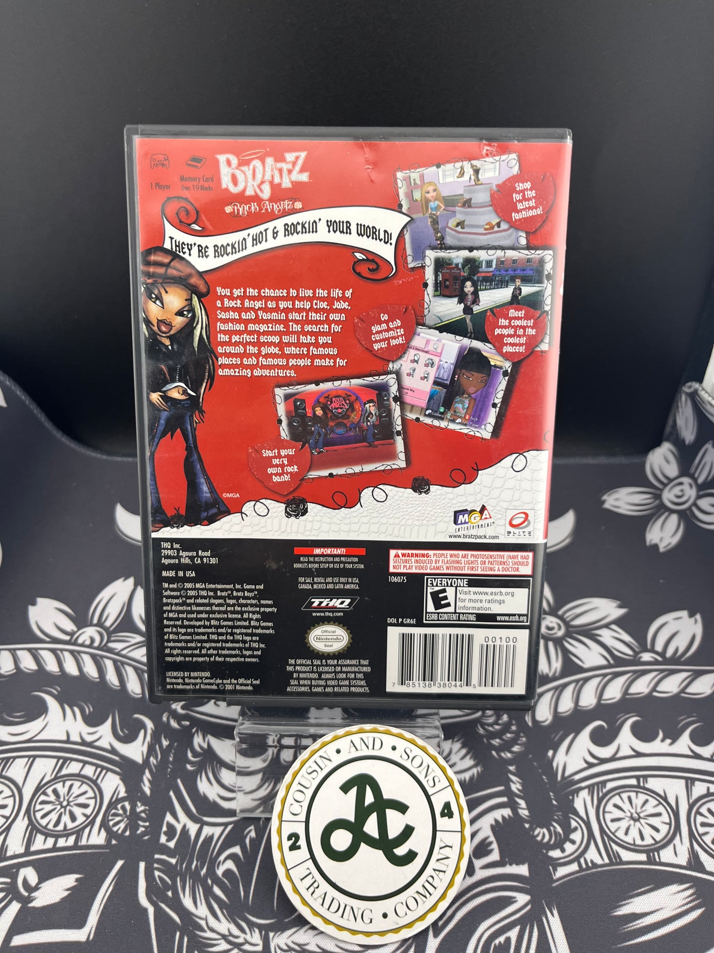 Bratz Rock Angelz GameCube CIB