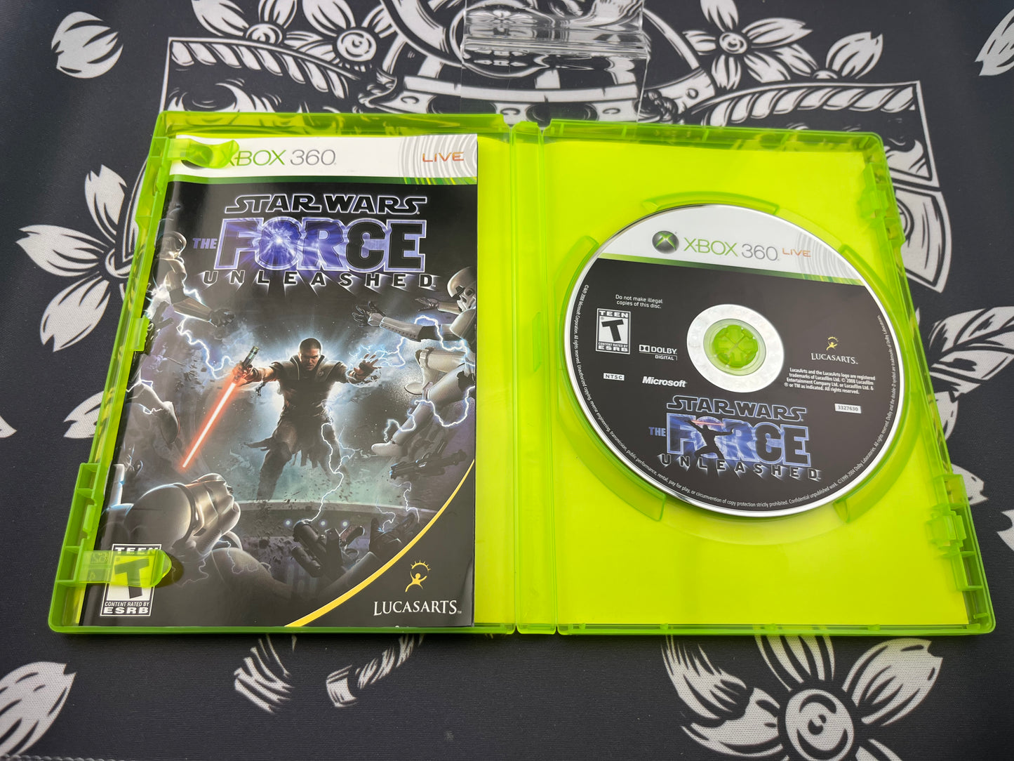 Star Wars Force Unleashed Xbox 360 CIB