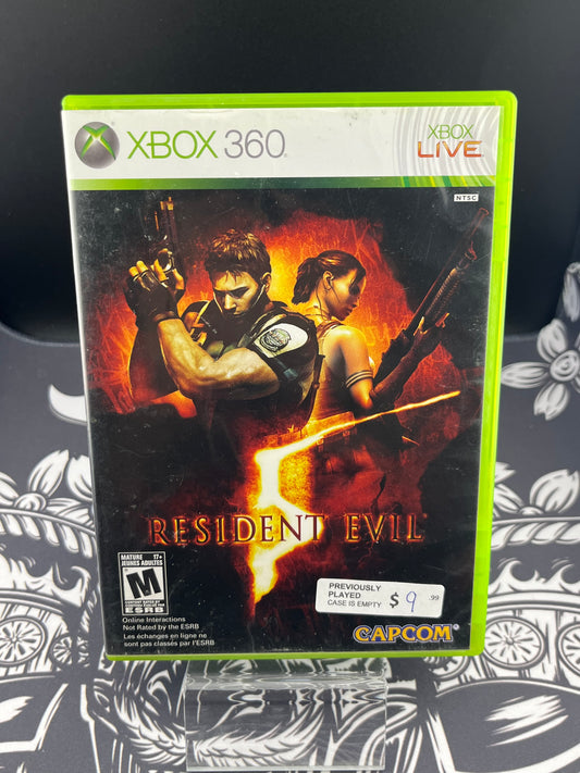 Resident Evil 5 Xbox 360 CIB