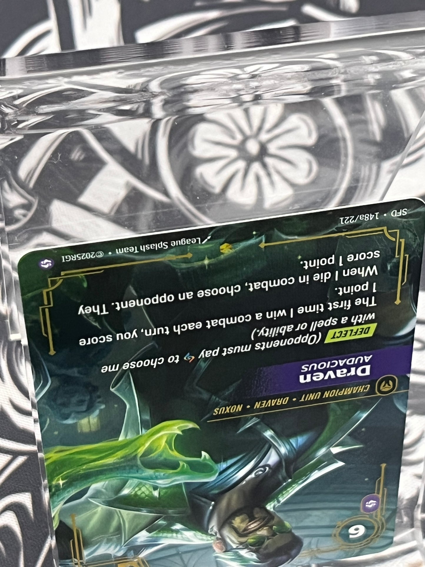 Draven Audacious Alt Art 148a/221
