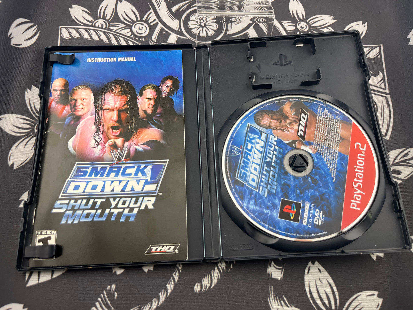 Smackdown Shut Your Mouth PS2 GH CIB