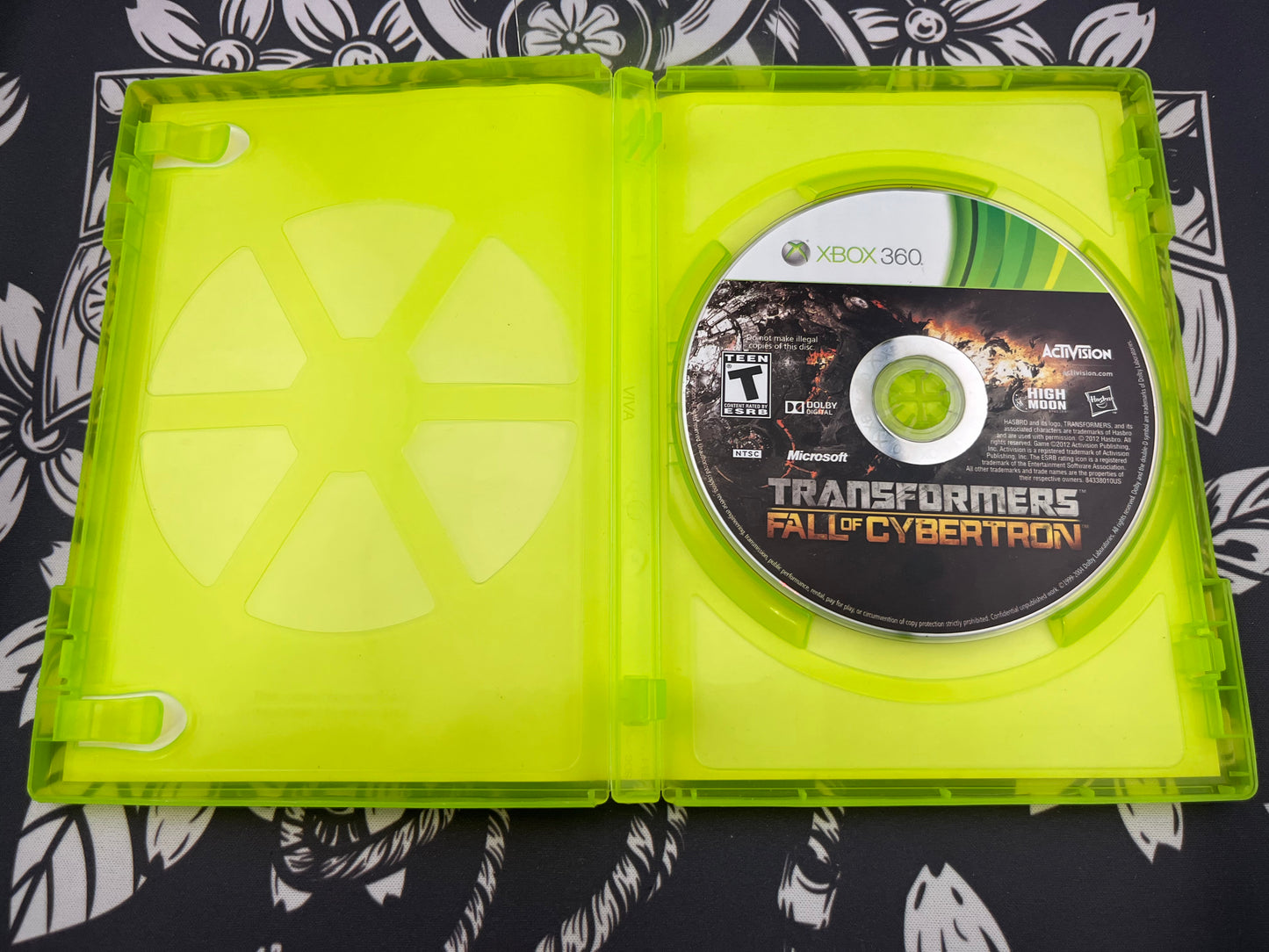 Transformers Fall of Cybertron Xbox 360 No Manual