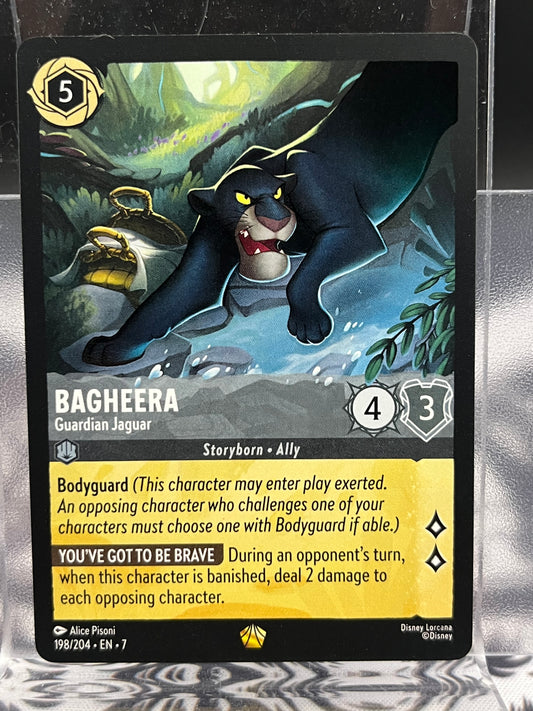 Bagheera - Guardian Jaguar 198/204 Disney Lorcana Archazia's Island LEGENDARY