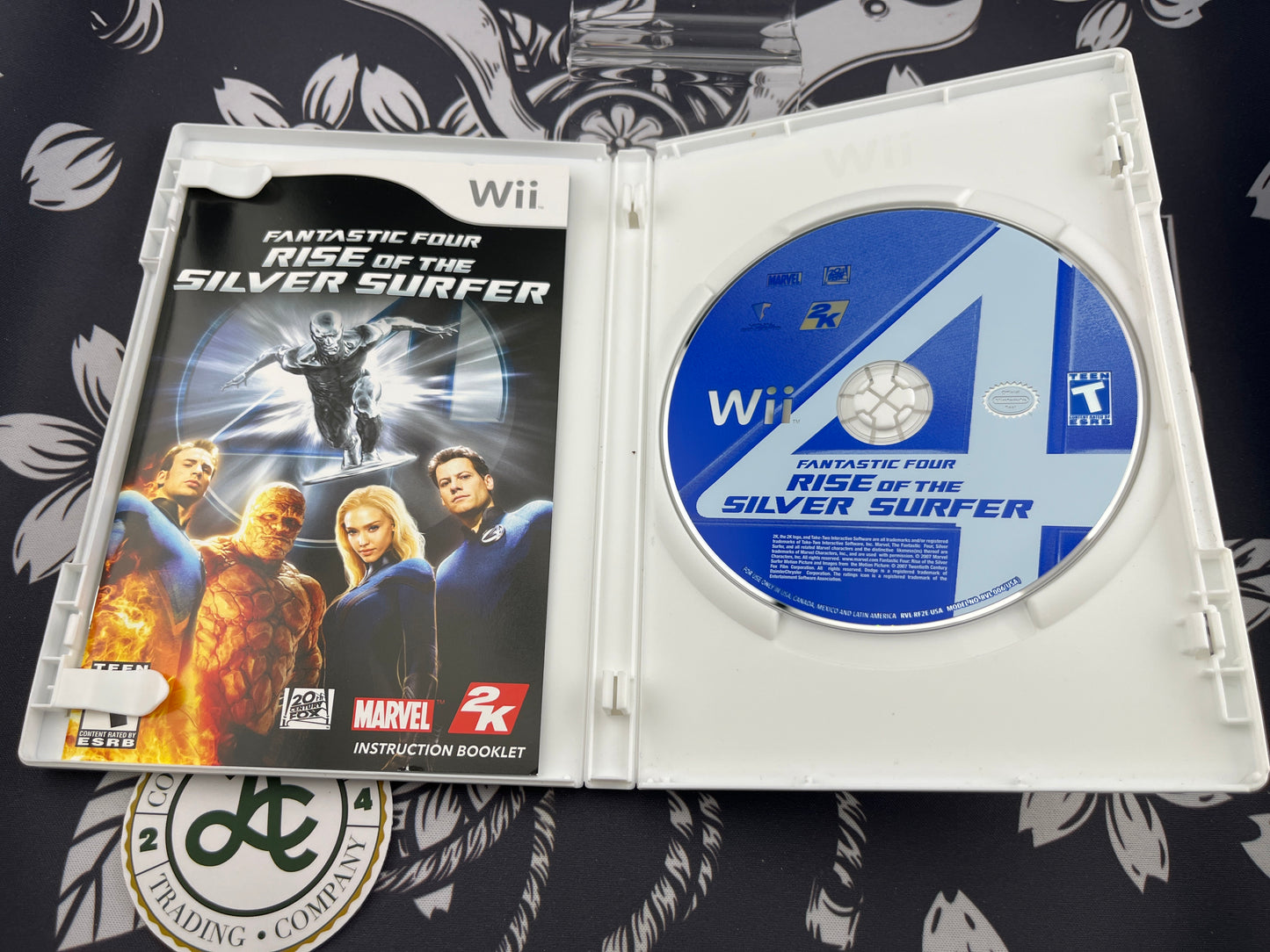 Fantastic Four Rise of the Silver Surfer Wii CIB