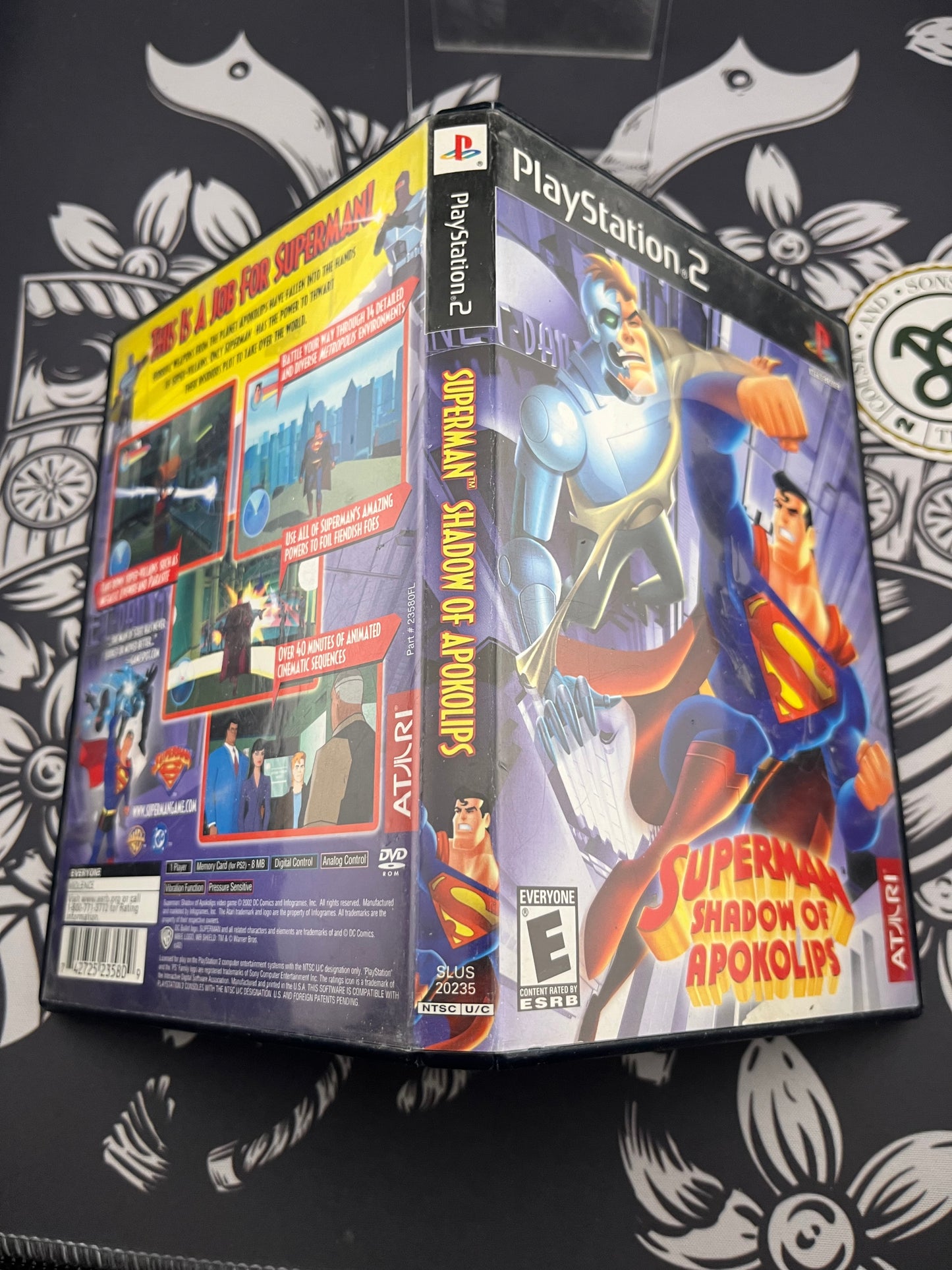 Superman Shadow of Apokolips PS2 CIB